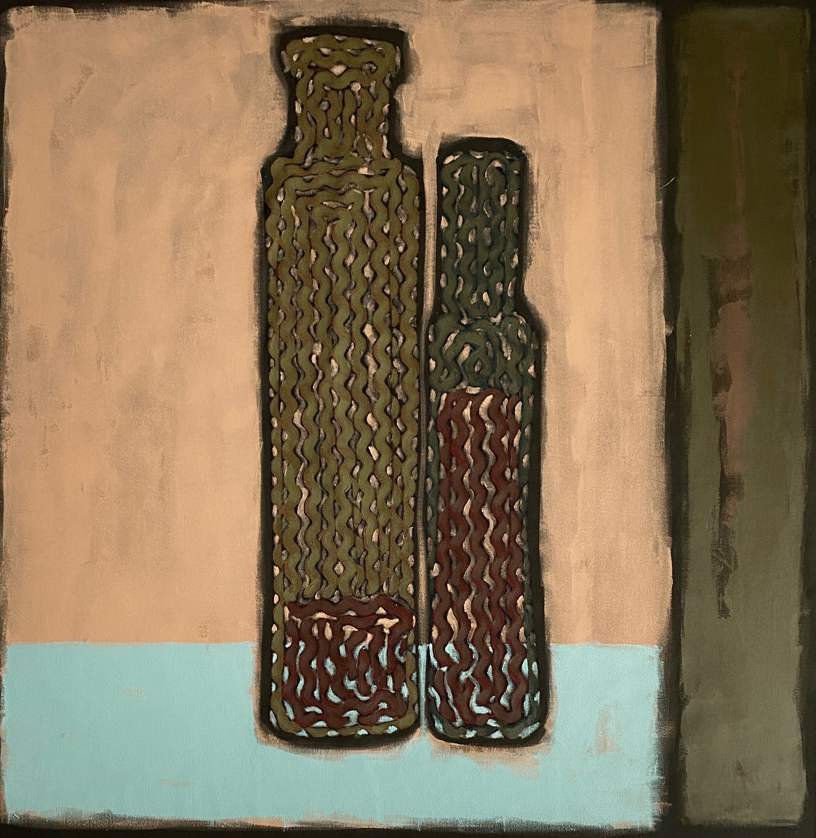 Galerie Barbara Thumm \ Diango Hernández: Botellas (DHe-21-019) \ Botellas (2021)