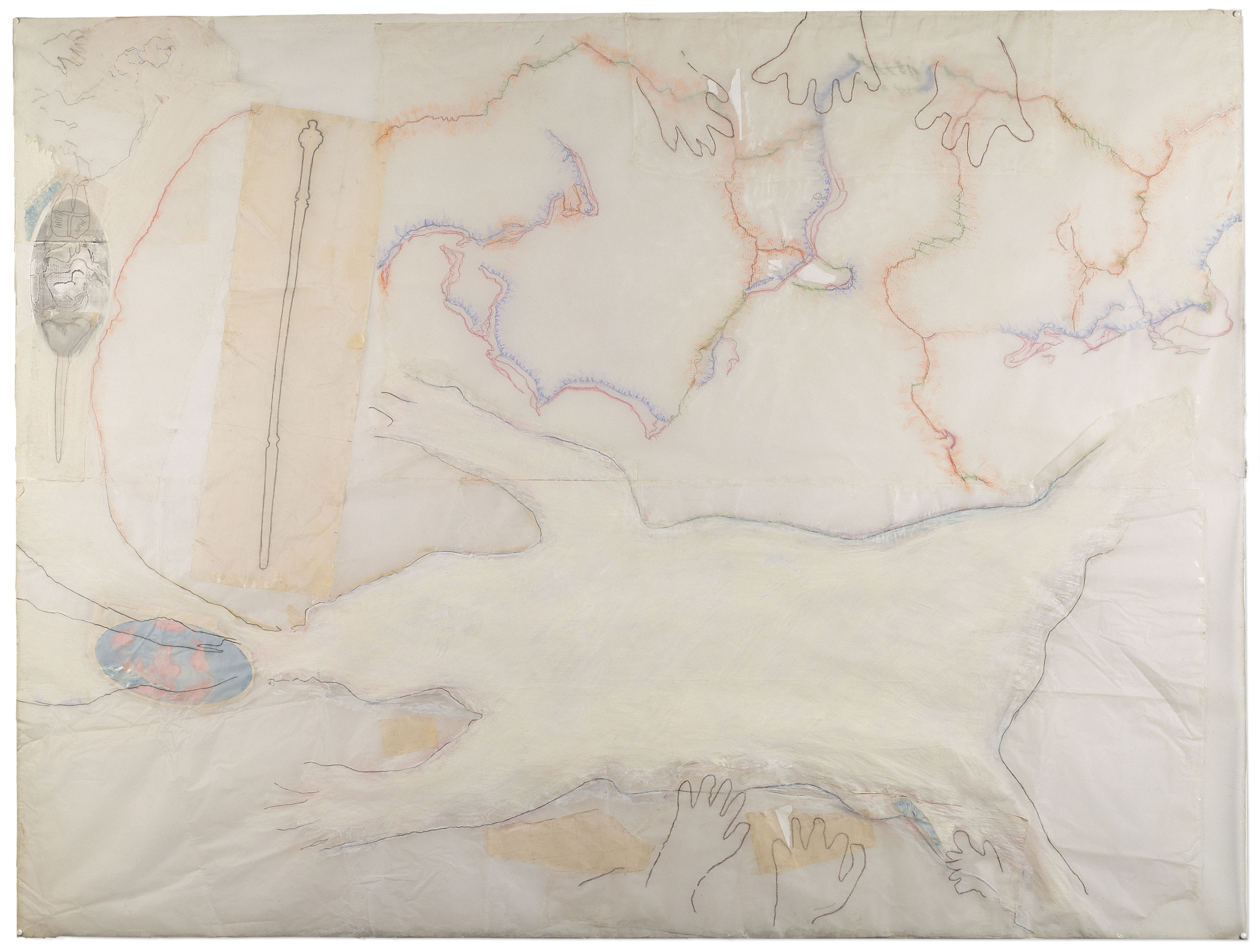 Galerie Barbara Thumm \ Jo Baer – Works on paper 1962–2018 \ Brute Matter (1992)