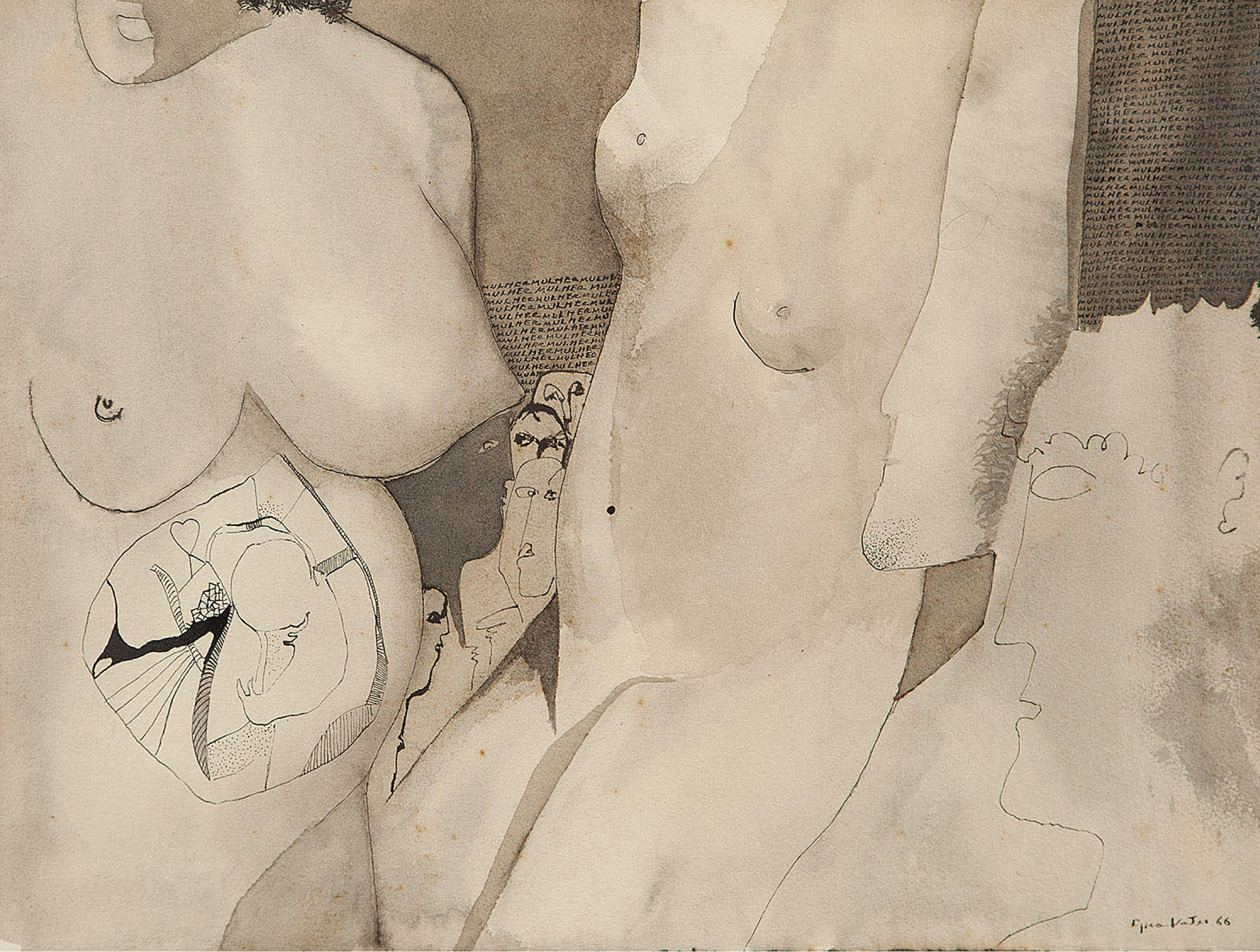 Galerie Barbara Thumm \ Regina Vater: Mulher, mulher,mulher (RVa-66-0001) \ Mulher, mulher,mulher (1966)