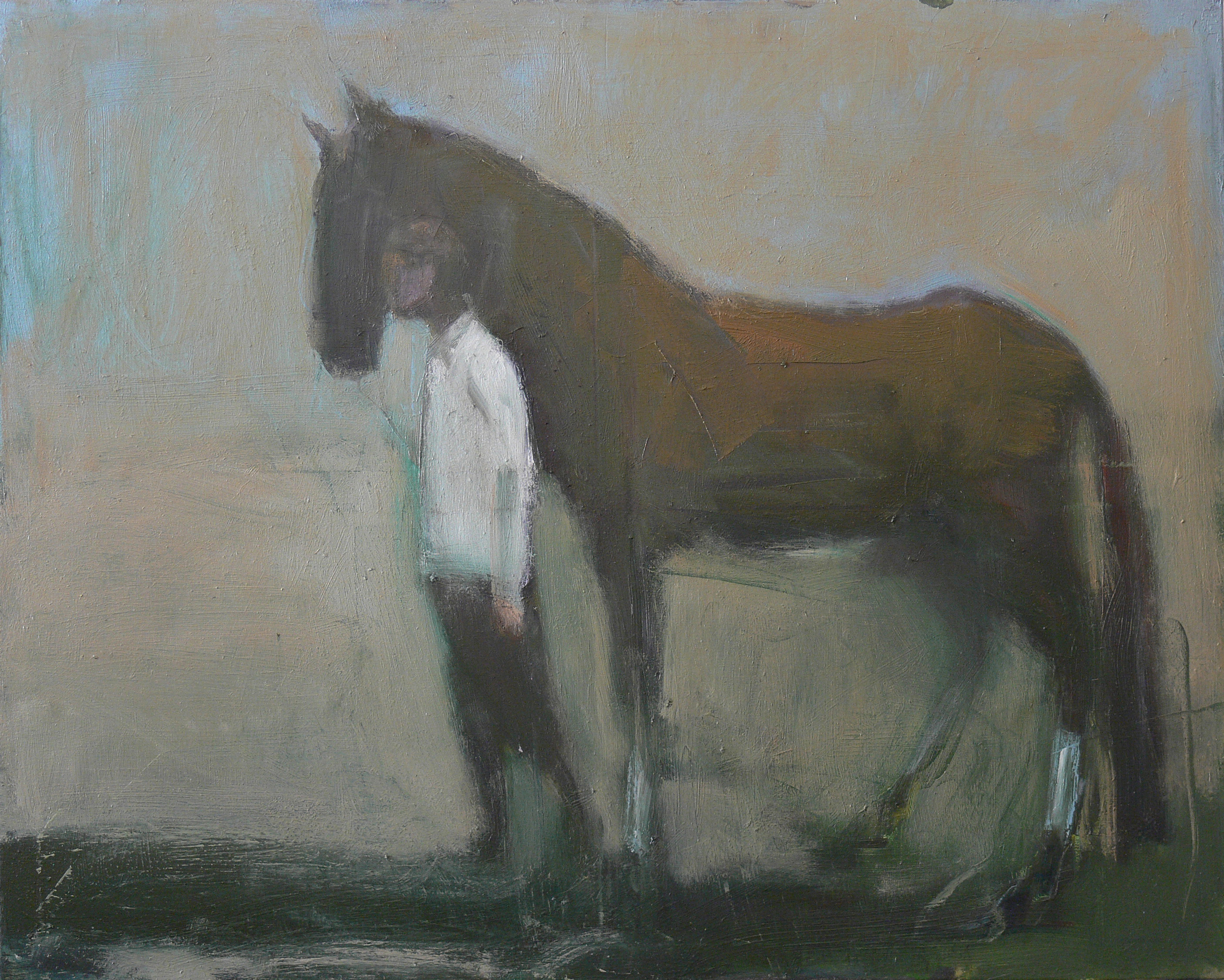 Galerie Barbara Thumm \ Simon Cantemir Hausì – What Do You See? \ One of Those Who Like Horses (2012)