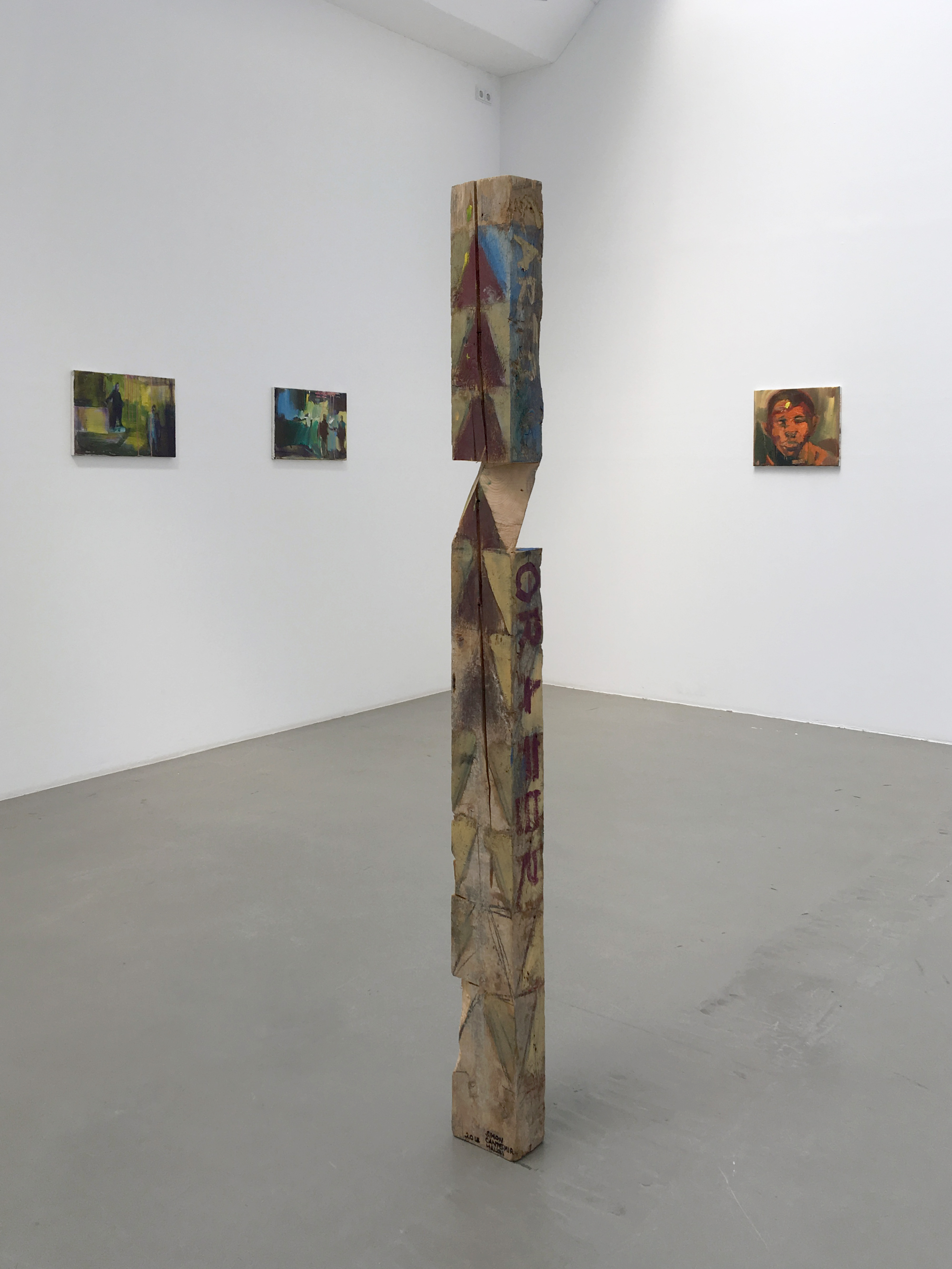 Galerie Barbara Thumm \ Simon Cantemir Hausì: Untitled (Post) (Sca-18-044) \ Untitled (Post) (2018)
