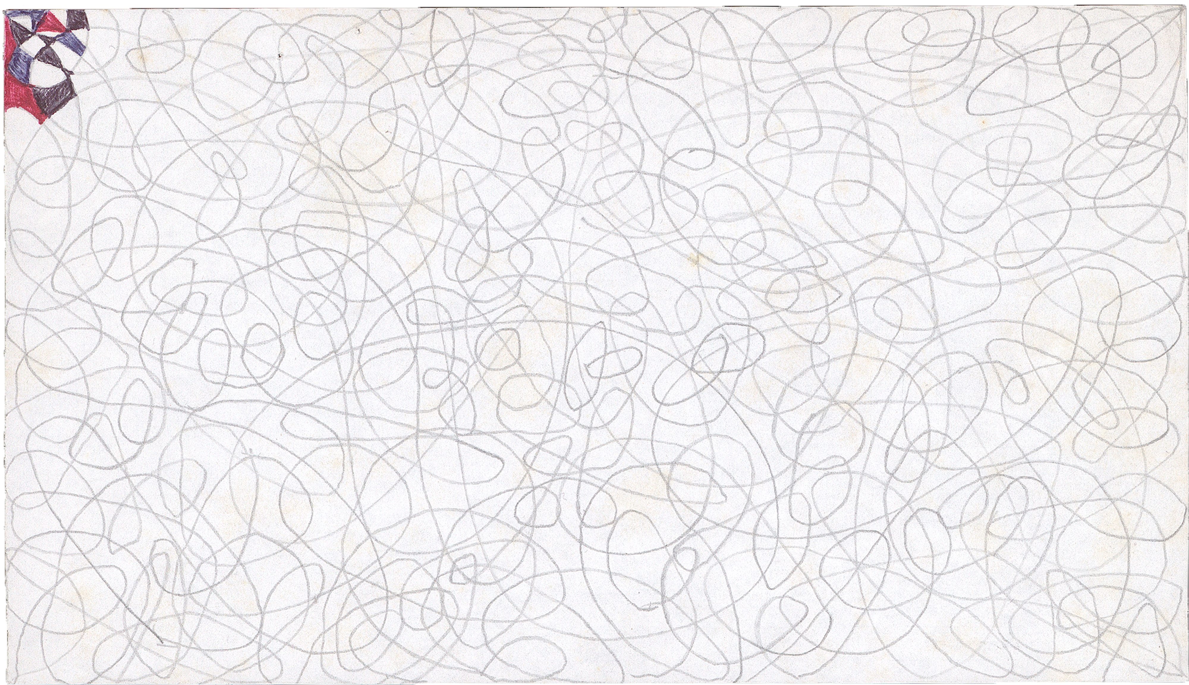 Galerie Barbara Thumm \ Teresa Burga – Insomnia Drawing (40) (TBu-ed-028) \ Insomnia Drawing (40) (2000)