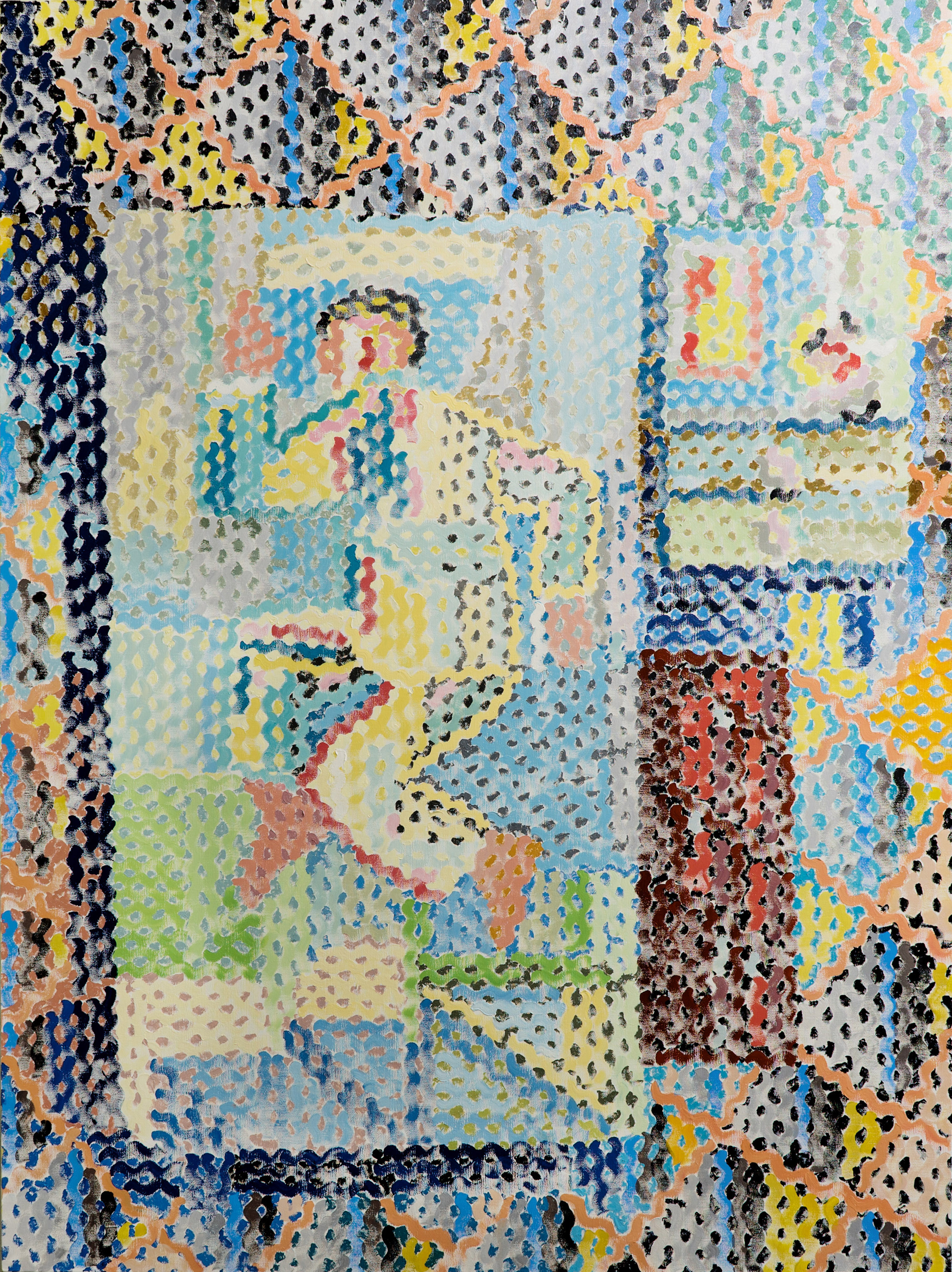Galerie Barbara Thumm \ ZWANZIG anniversary exhibition 20 years Galerie Barbara Thumm \ Hombre casi dormido (2017)