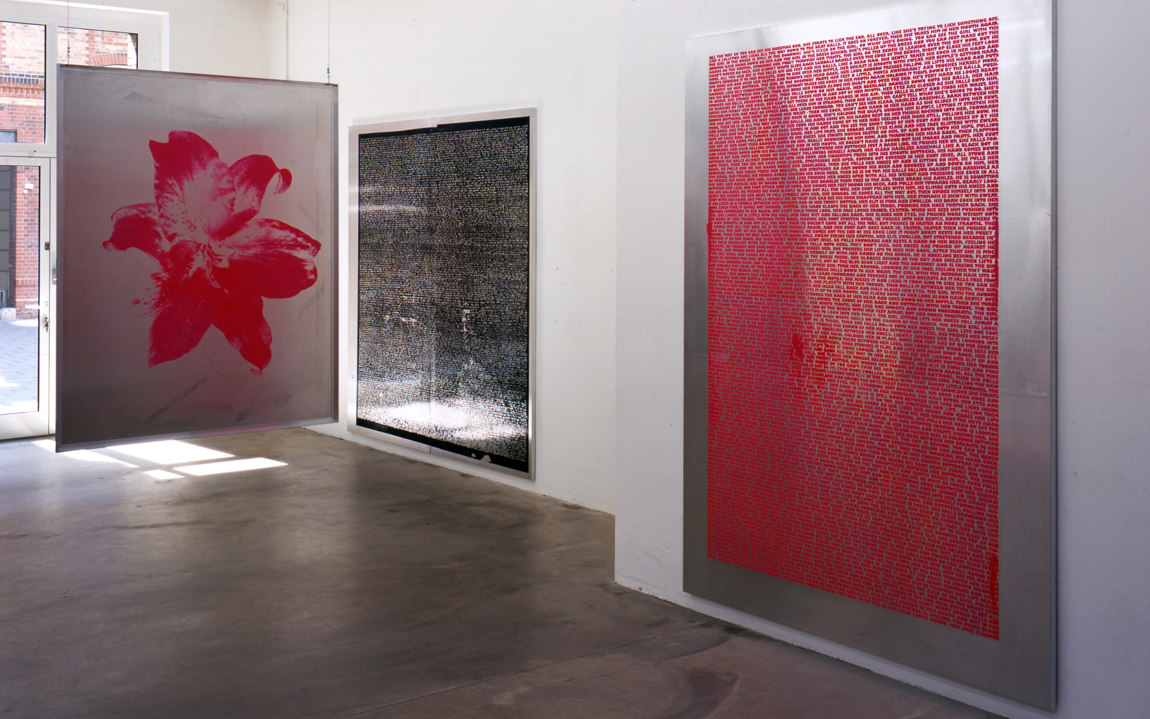 Galerie Barbara Thumm \ Fiona Banner aka The Vanity Press – Arsewoman in Wonderland