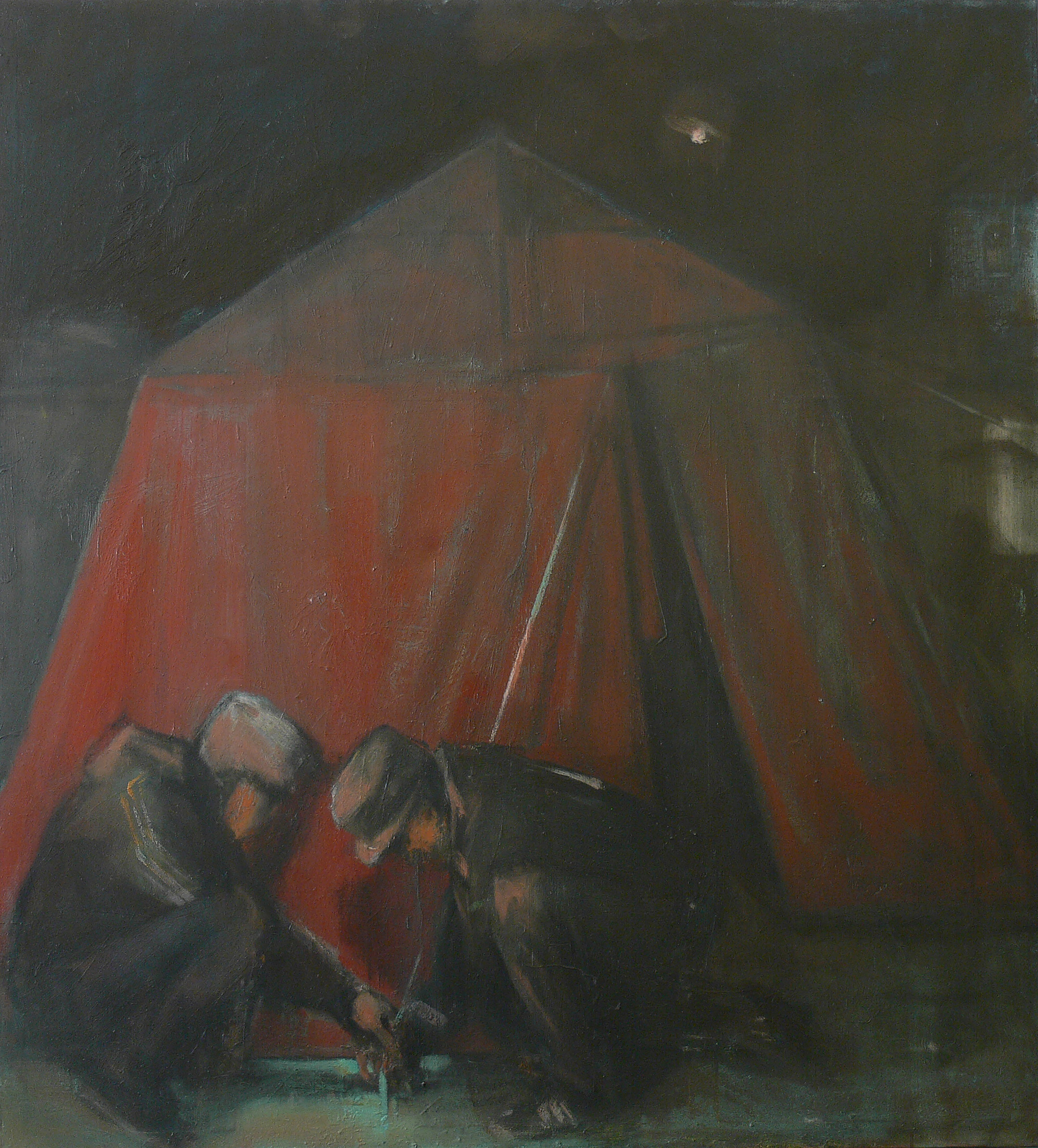 Galerie Barbara Thumm \ Simon Cantemir Hausì: Back Yard Camping (SCa-12-0119) \ Back Yard Camping (2012)
