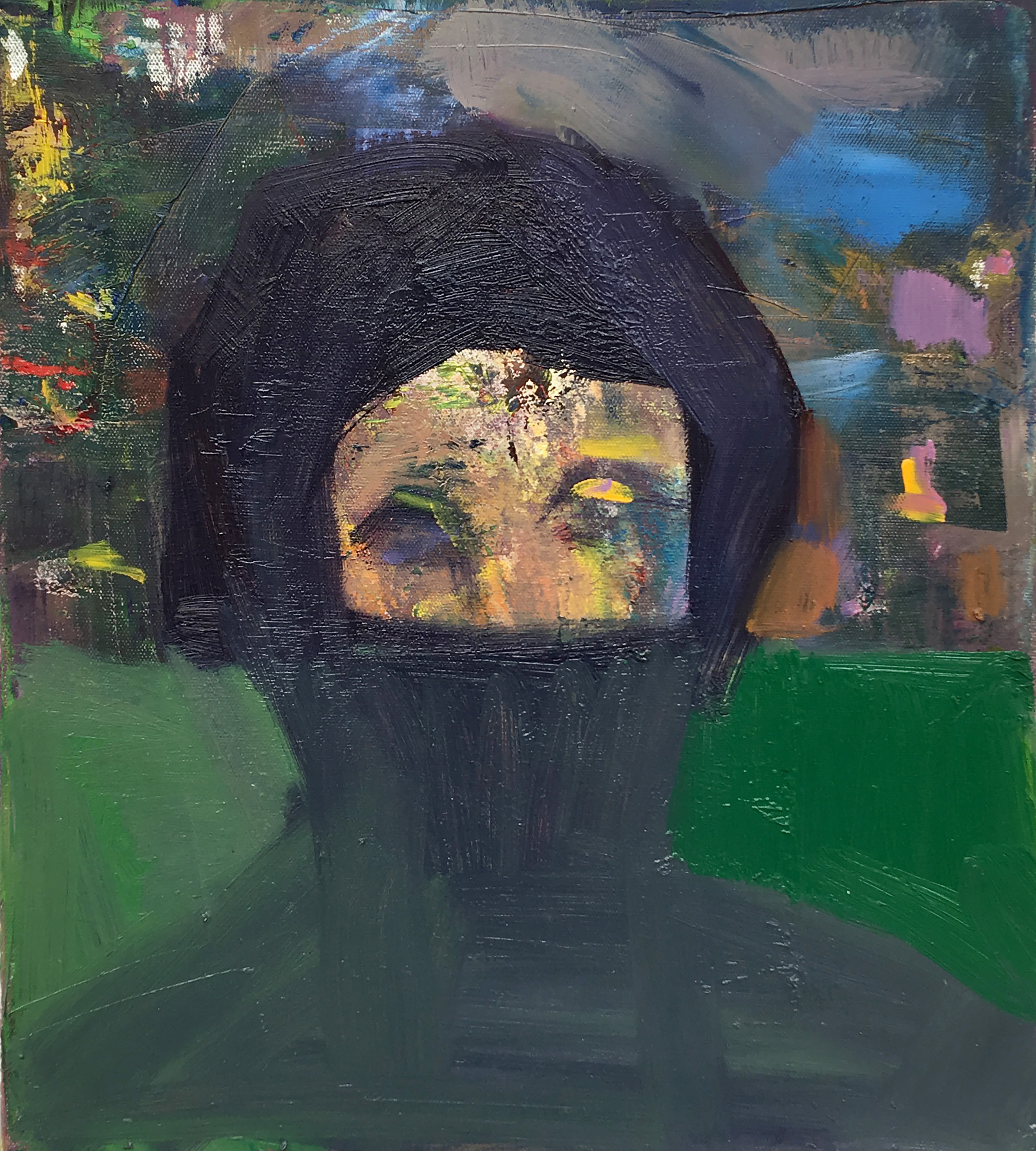 Galerie Barbara Thumm \ Simon Cantemir Hausì: Selfie in Room 3 (SCa-18-021) \ Selfie in Room 3 (2018)