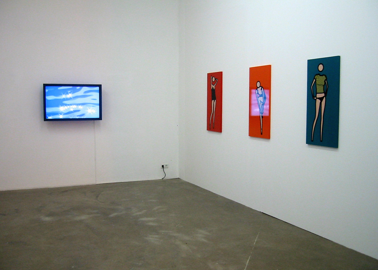 Galerie Barbara Thumm \ Julian Opie – 2004
