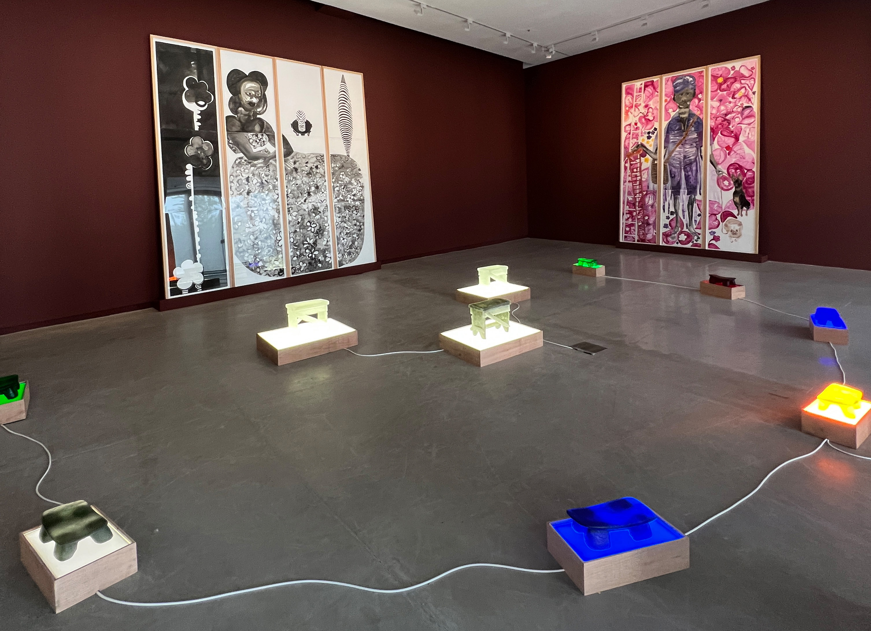 Galerie Barbara Thumm \ María Magdalena Campos-Pons &#8211; Sharjah Biennial 15: Thinking Historically in the Present, Sharjah 2023