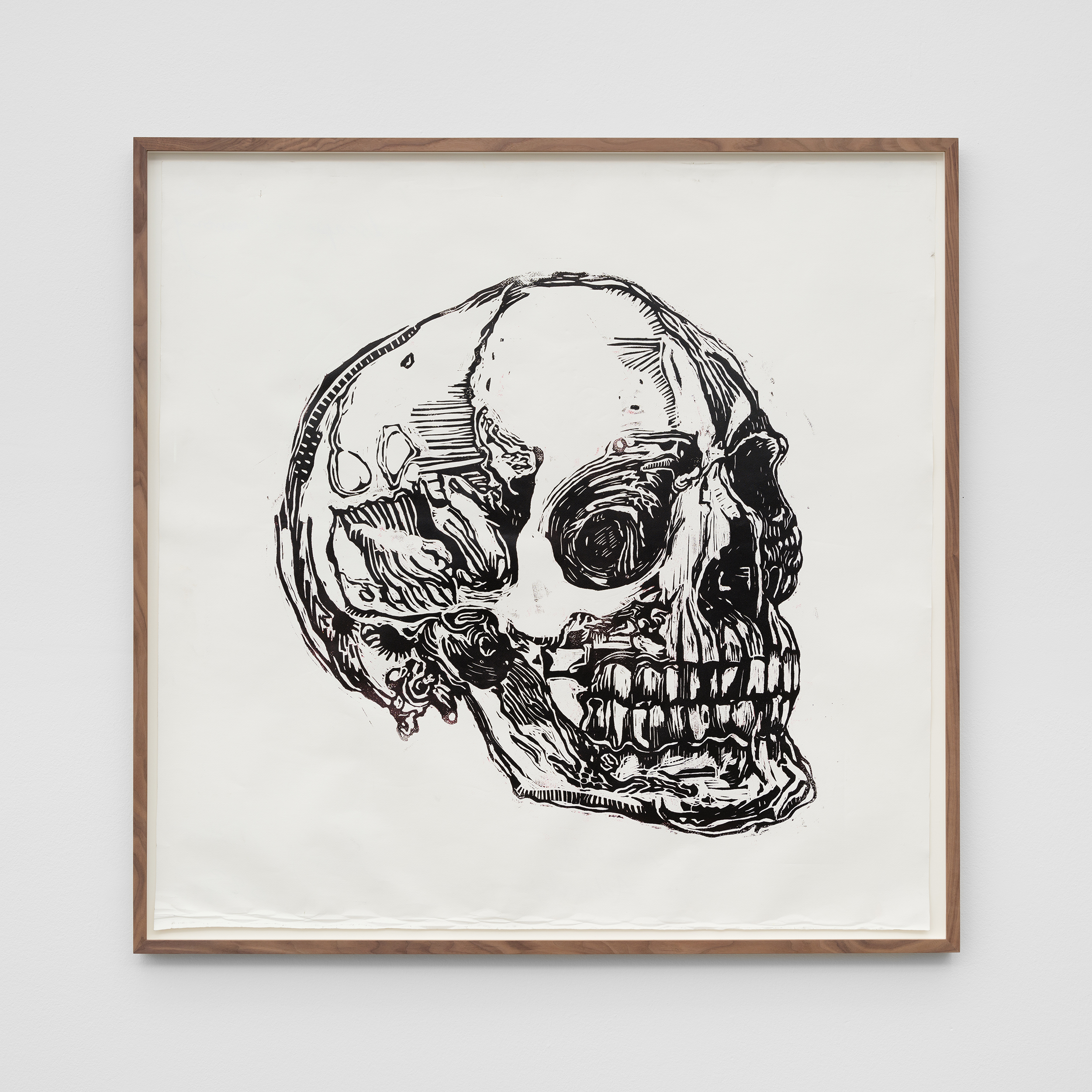 Galerie Barbara Thumm \ Johnny Miller – Skull #6 (JMi-23-006) \ Skull #6 (2023)