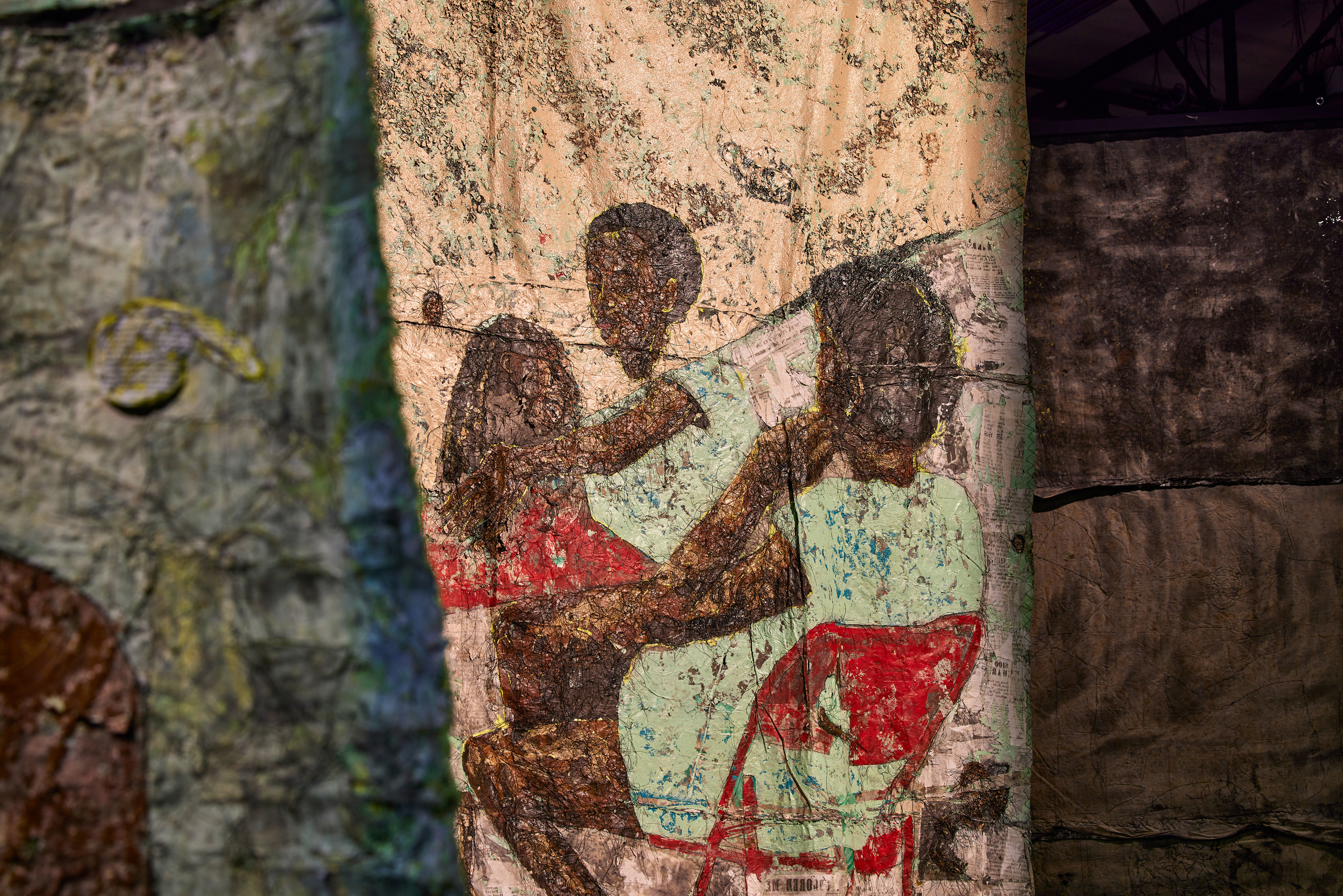 Galerie Barbara Thumm \ Kaloki Nyamai – The True Size of Africa, Weltkulturerbe Völklinger Hütte