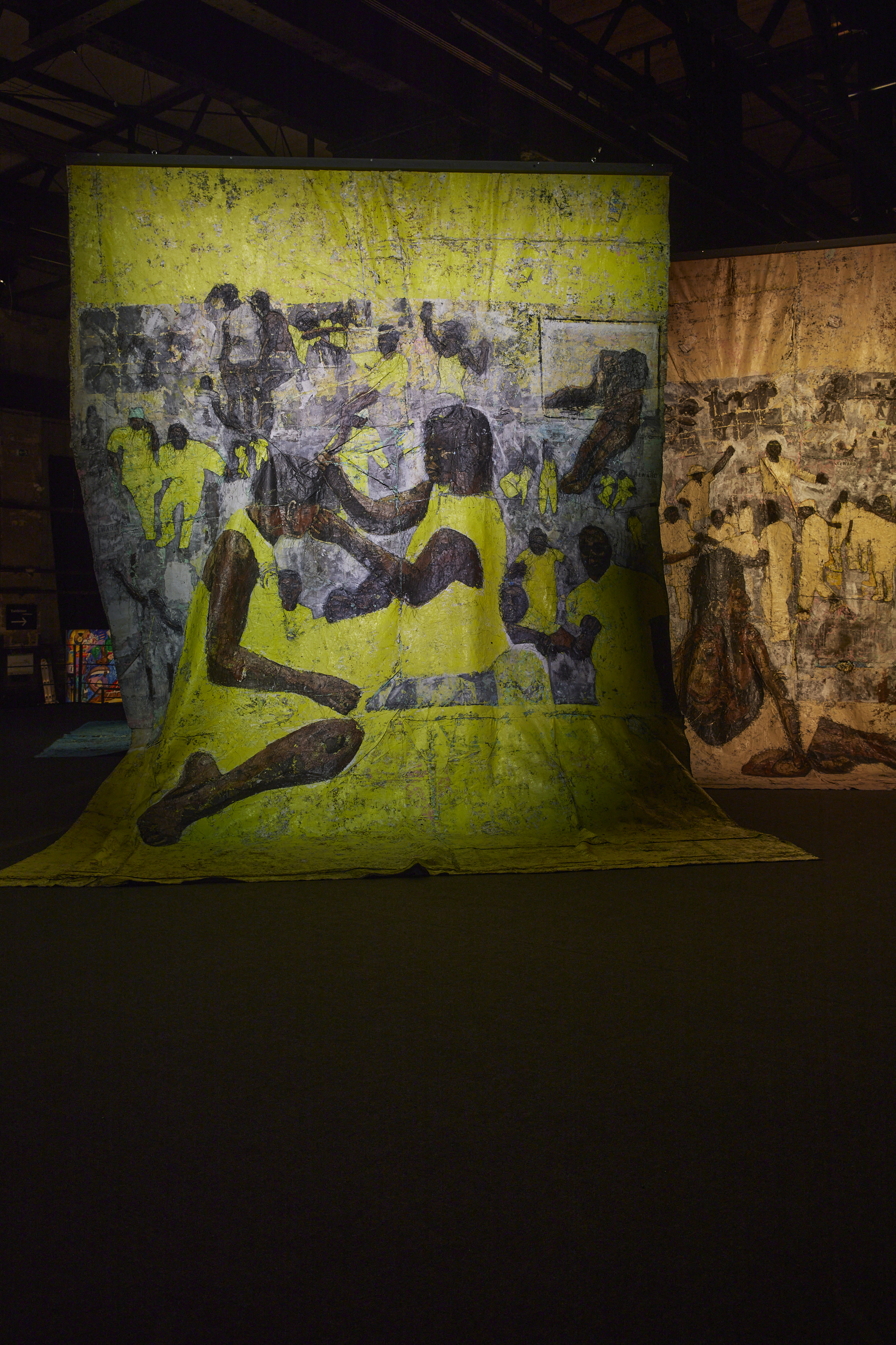 Galerie Barbara Thumm \ Kaloki Nyamai – The True Size of Africa, Weltkulturerbe Völklinger Hütte