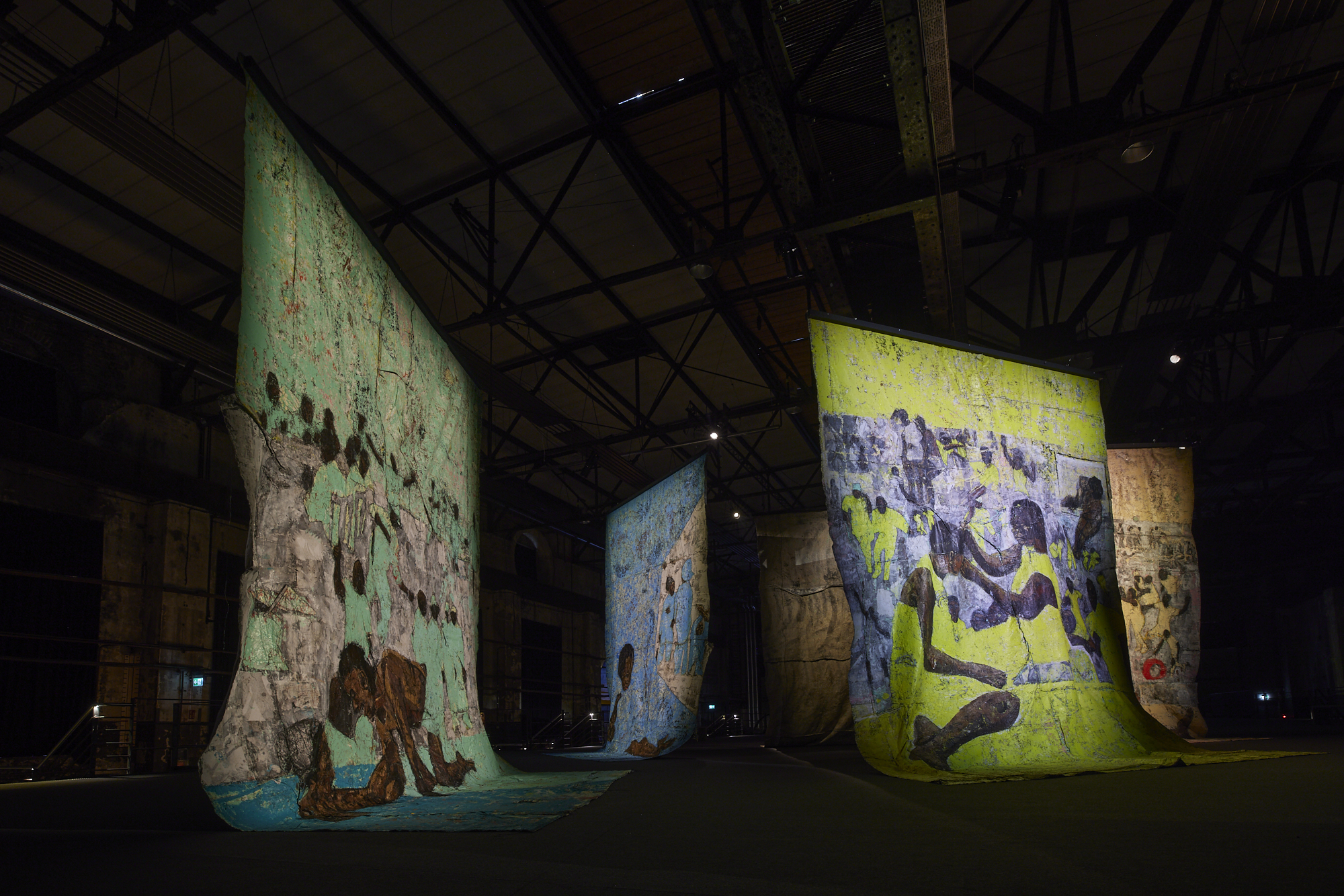 Galerie Barbara Thumm \ Kaloki Nyamai – The True Size of Africa, Weltkulturerbe Völklinger Hütte