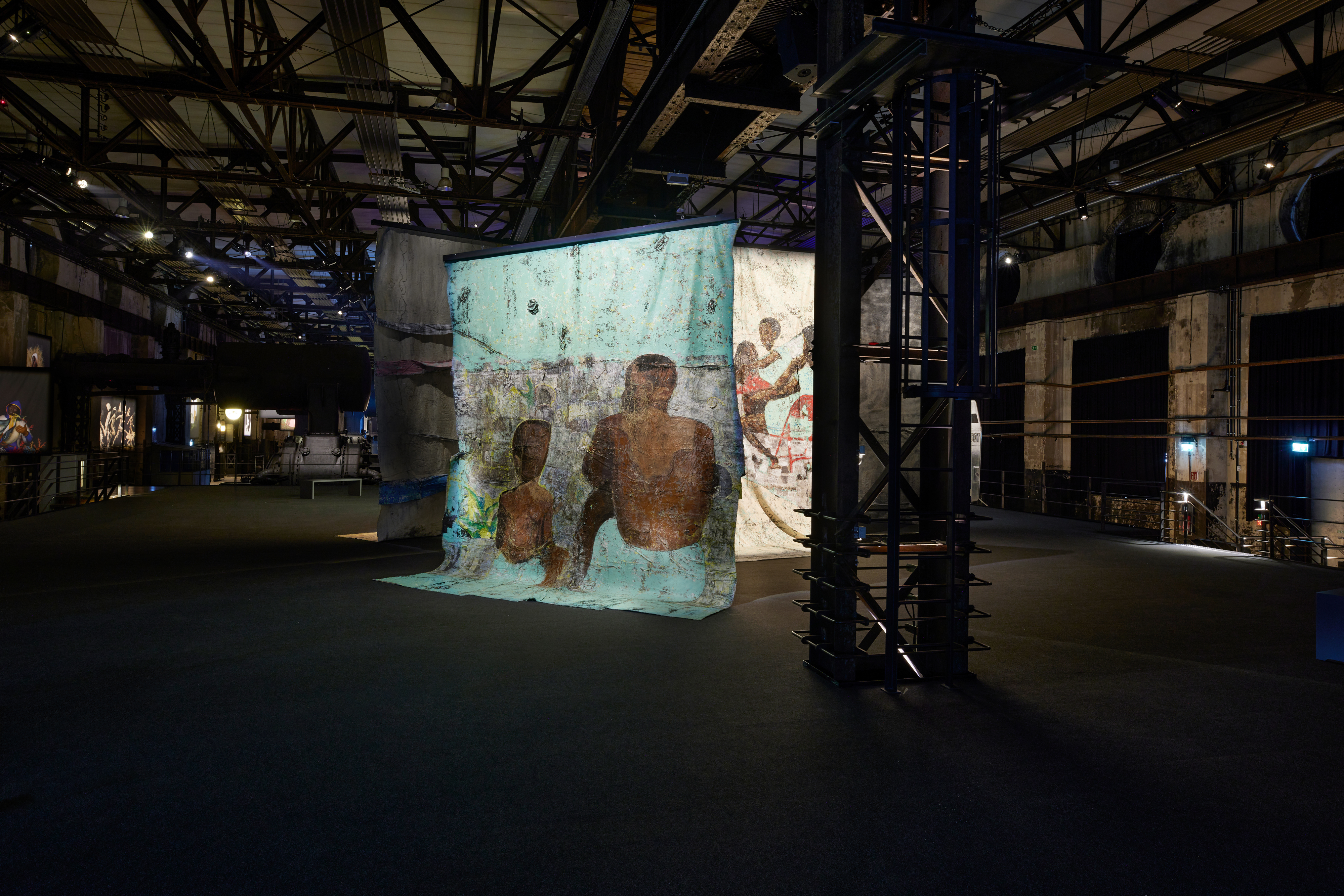 Galerie Barbara Thumm \ Kaloki Nyamai – The True Size of Africa, Weltkulturerbe Völklinger Hütte