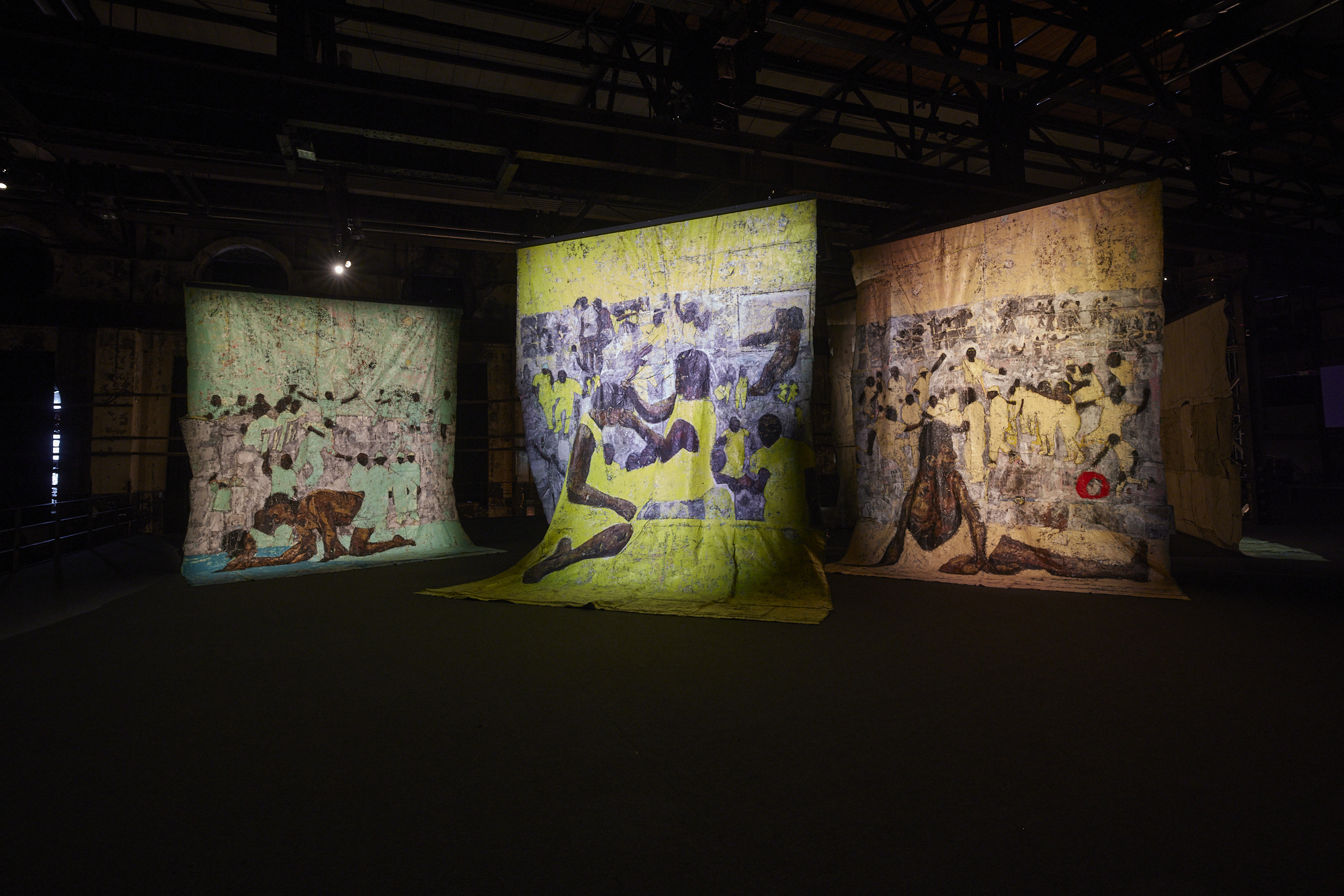 Galerie Barbara Thumm \ Kaloki Nyamai – The True Size of Africa, Weltkulturerbe Völklinger Hütte