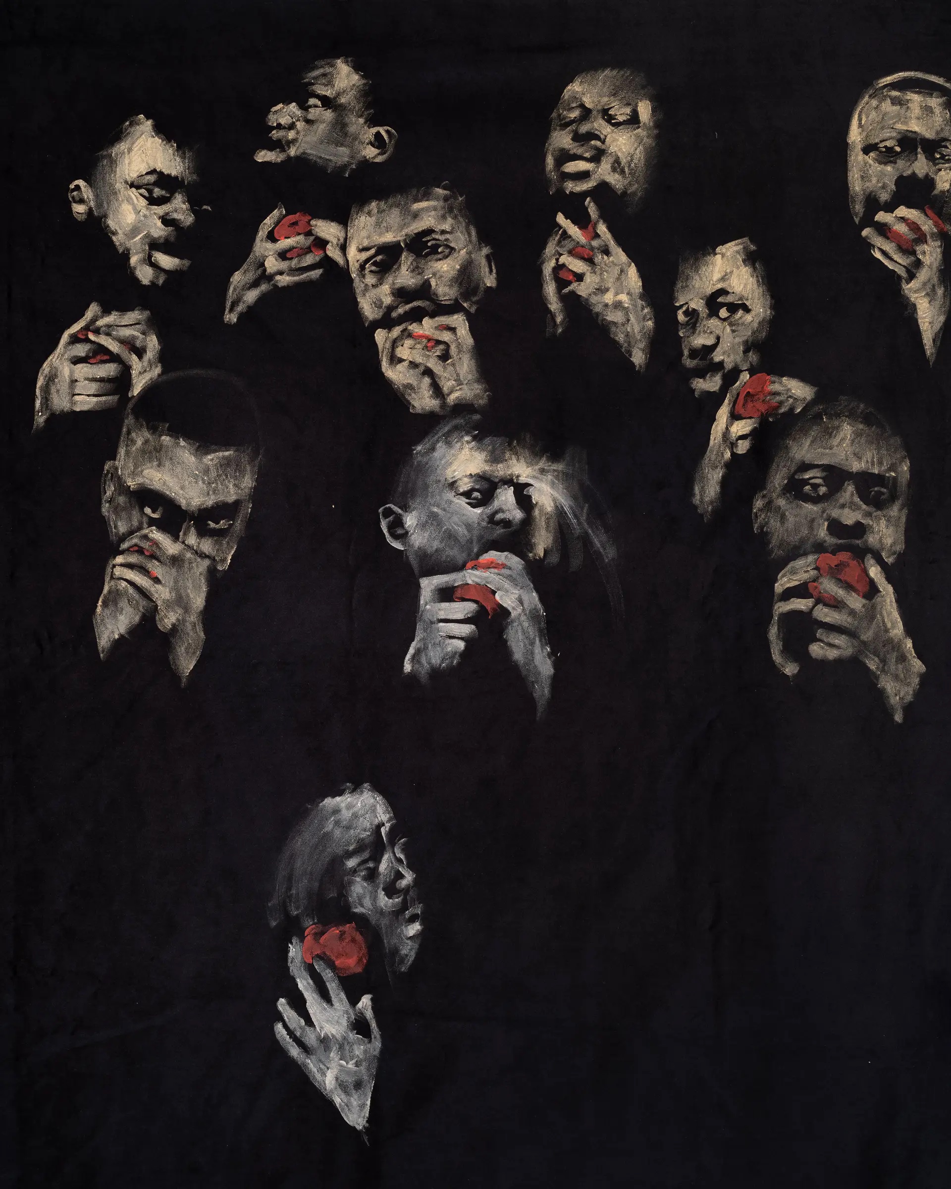 Galerie Barbara Thumm \ Roméo Mivekannin &#8211;  Black Mirror &#8211; Collezione Maramotti, Reggio Emilia, Italy