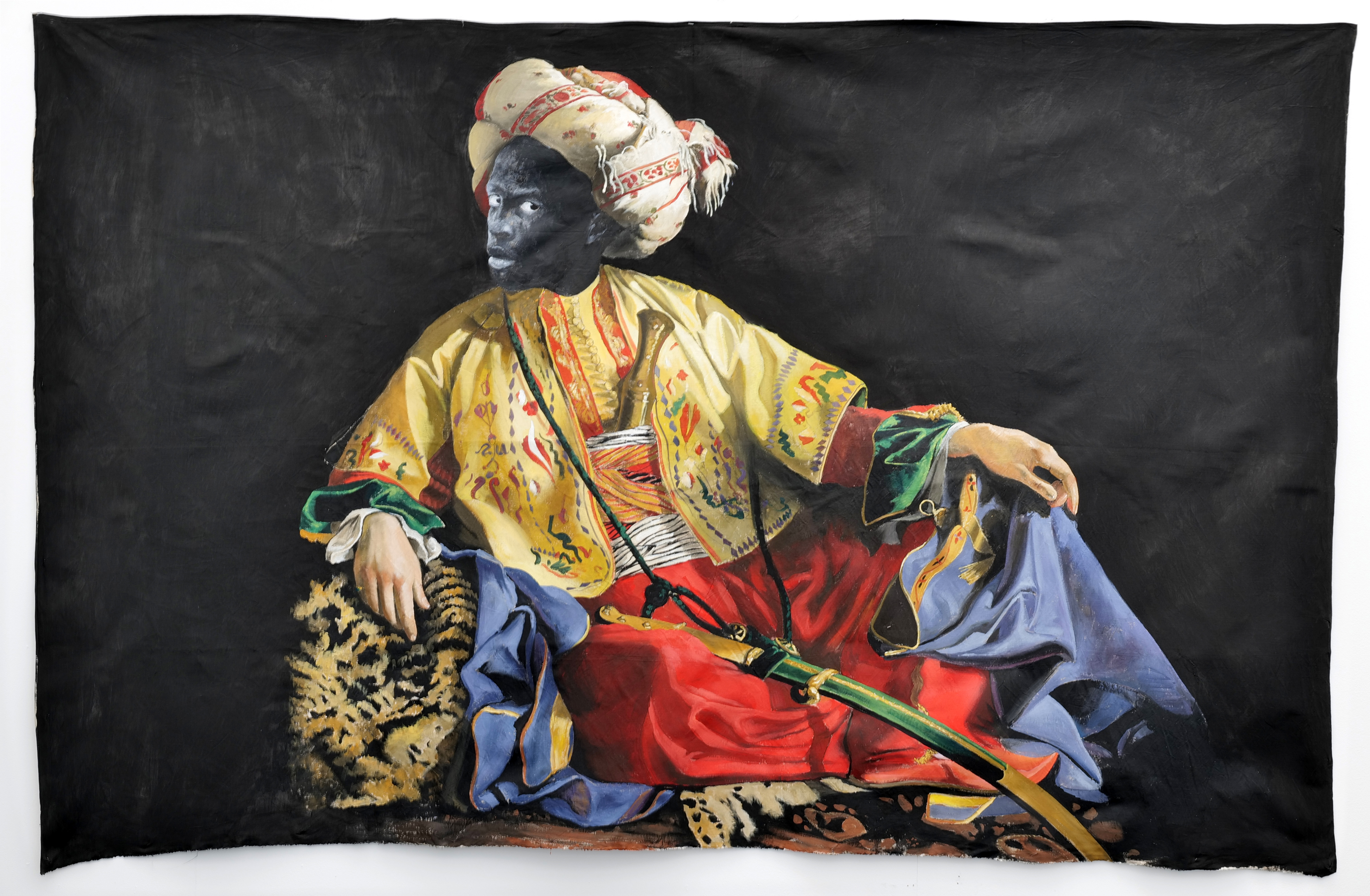 Galerie Barbara Thumm \ Roméo Mivekannin – Spleen \ After Joseph Borsos, Emir du Liban (2025)