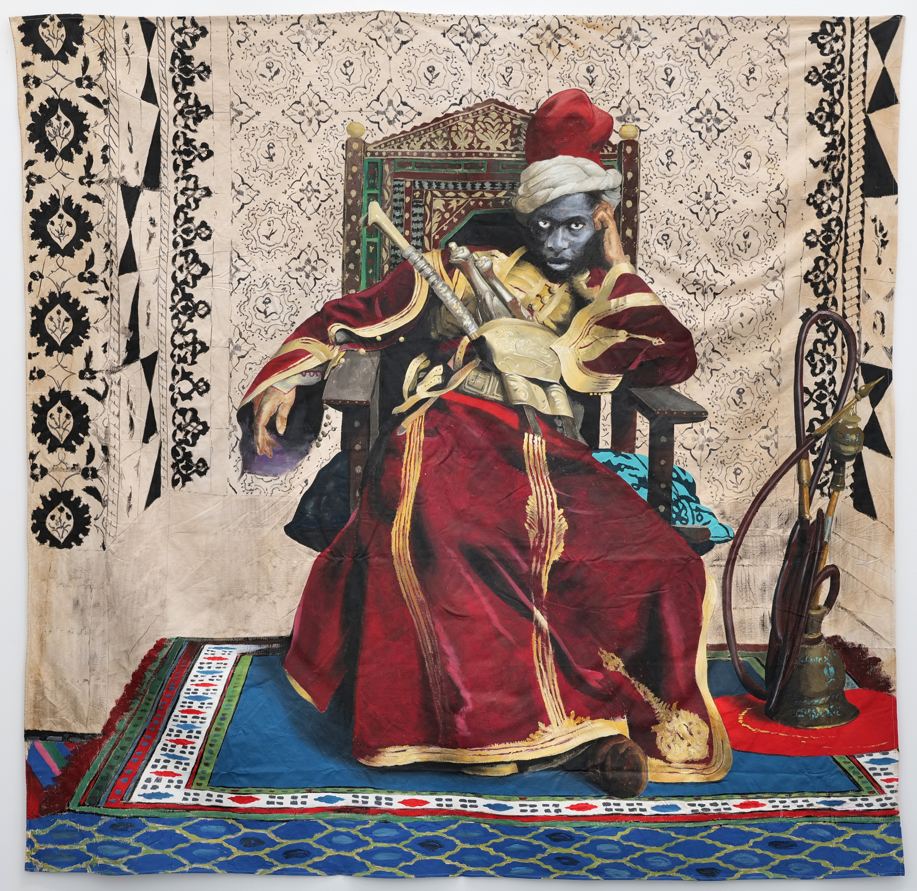 Galerie Barbara Thumm \ Roméo Mivekannin – Spleen \ After Jean Leon Gerome, Markos Botsaris (2025)
