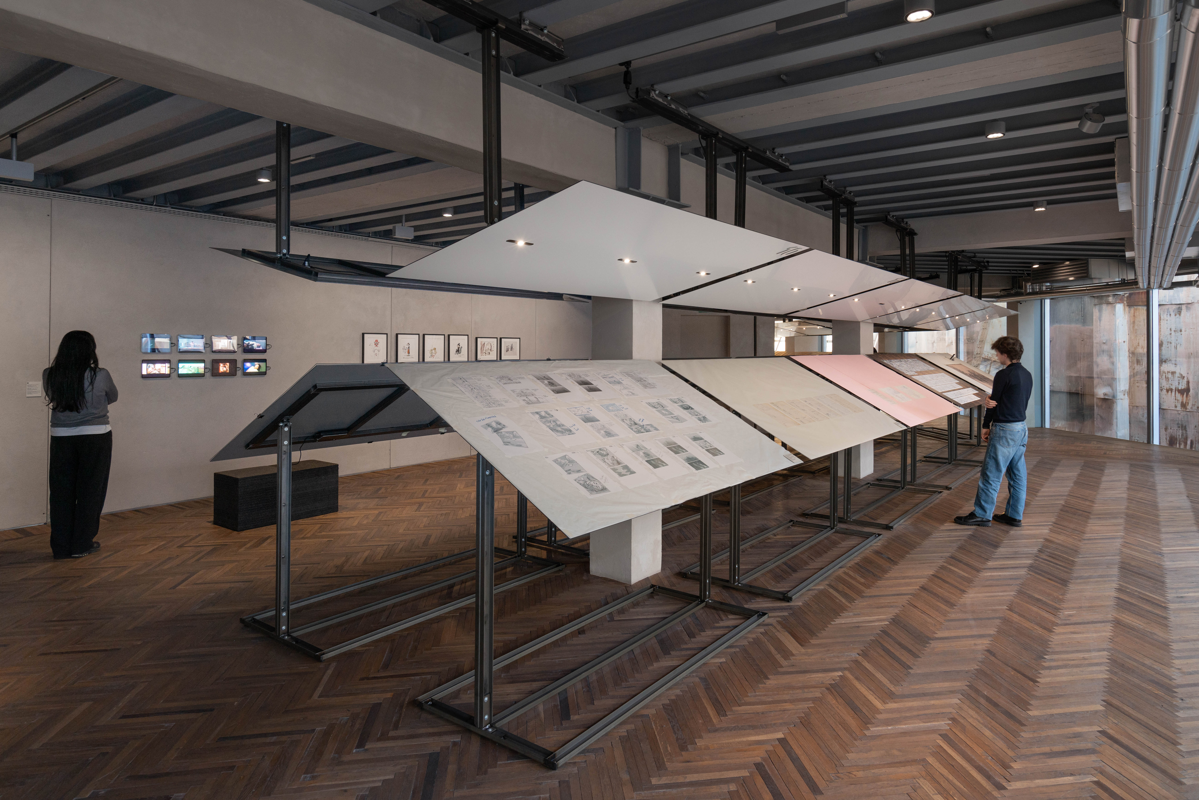 Galerie Barbara Thumm \ Carrie Mae Weems &#8211; A Kind of Language: Storyboards and Other Renderings for Cinema