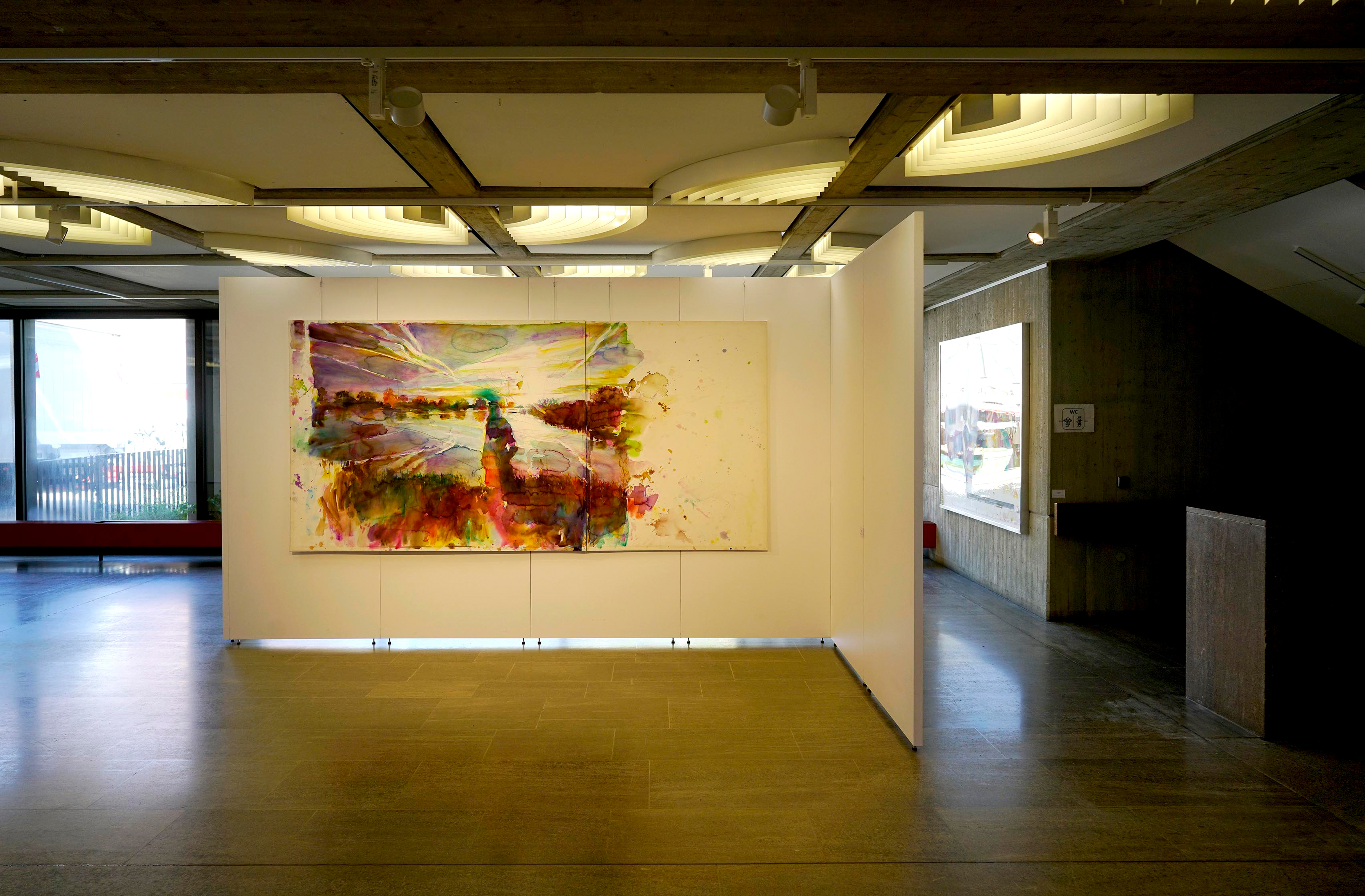 Galerie Barbara Thumm \ Martin Dammann &#8211; Große Überschwemmung. Aquarelle, Aalen