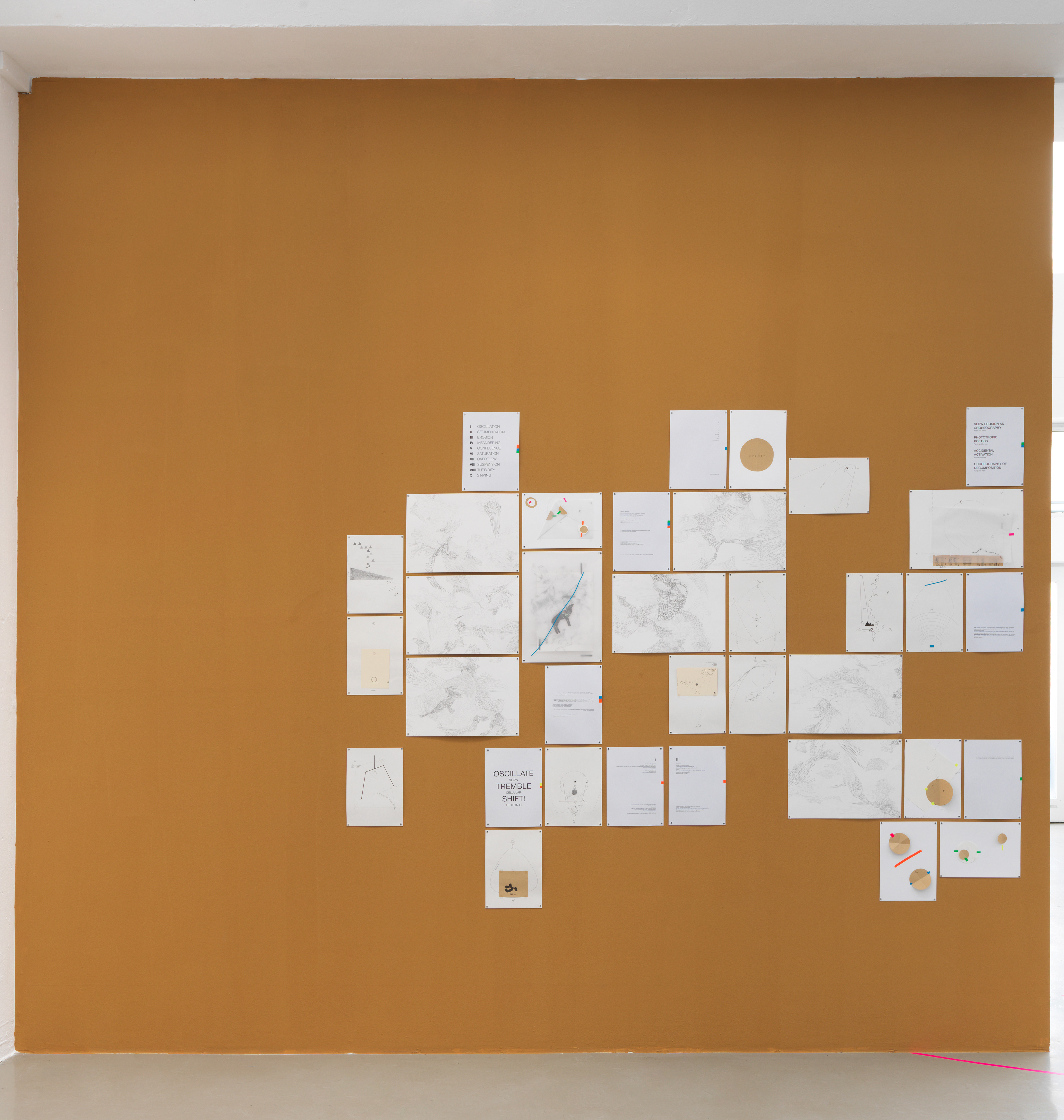 Galerie Barbara Thumm \ María José Arjona &#8211; SEDIMENTS: Sono-Choreo-Geo-Graphic Attunements