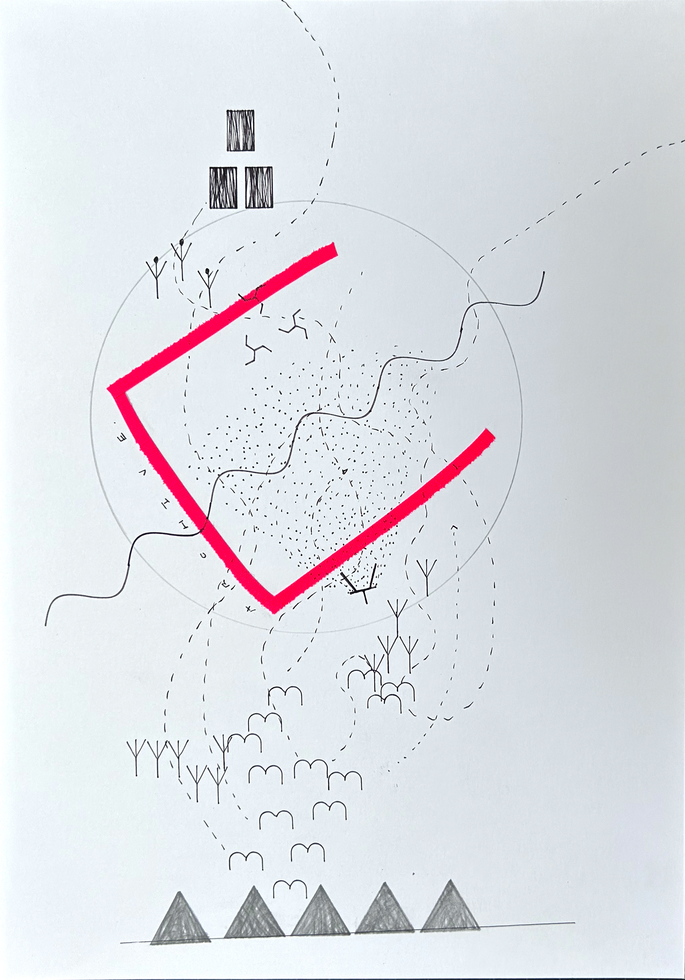 Galerie Barbara Thumm \ María José Arjona – SEDIMENTS: Sono-Choreo-Geo-Graphic Attunements \ Untitled, 2025 (2025)