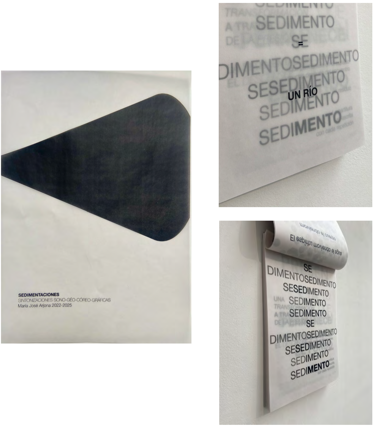 Galerie Barbara Thumm \ María José Arjona – SEDIMENTS: Sono-Choreo-Geo-Graphic Attunements \ Manuscrito (2024 &#8211; 2025)