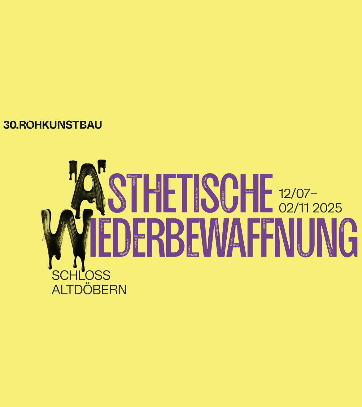 Galerie Barbara Thumm \ MUKENGE/SCHELLHAMMER, THOMAS ZIPP – 30. ROHKUNSTBAU