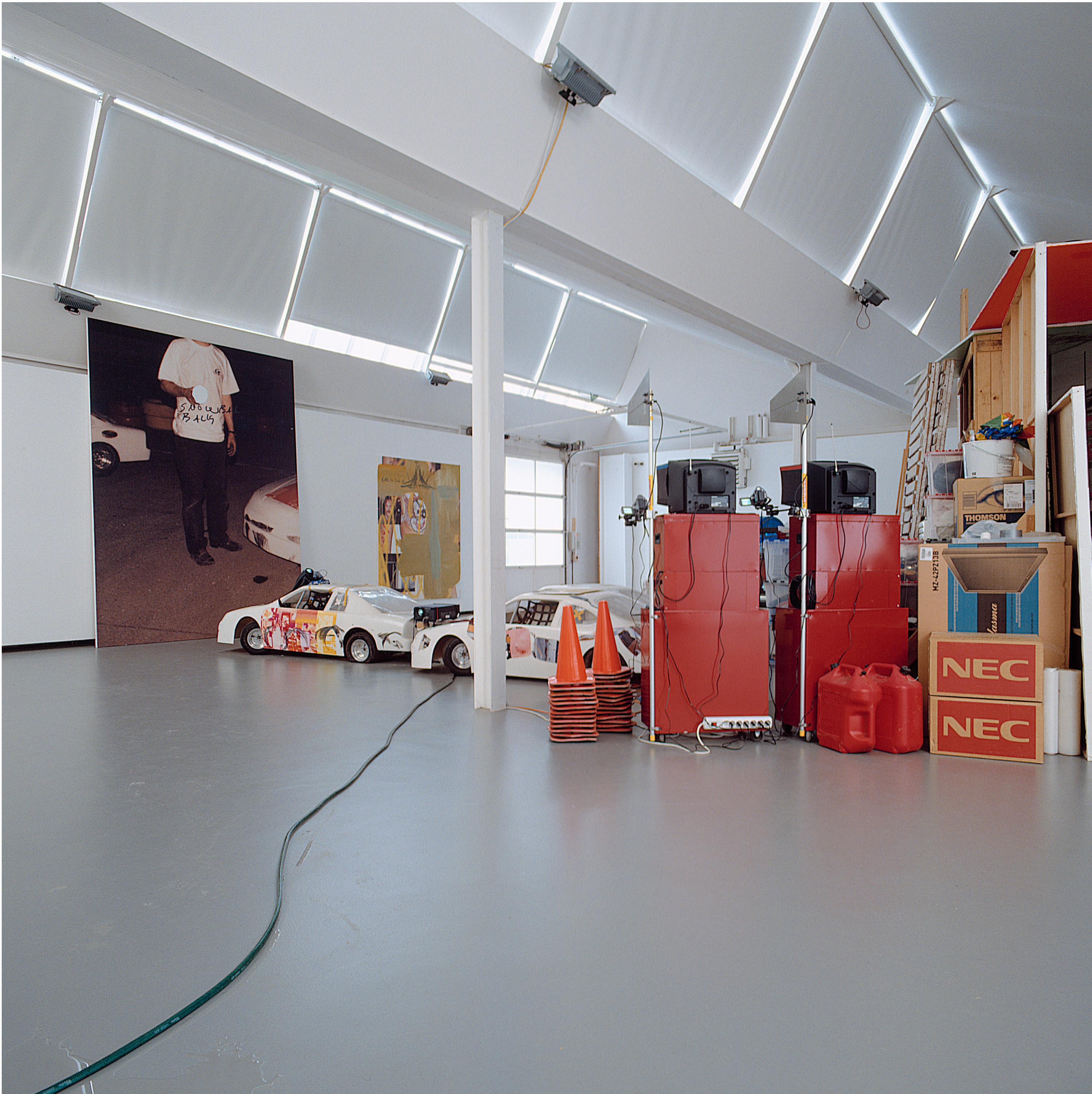 Galerie Barbara Thumm \ Peter Bonde &#8211; HALF SNOWBALL, Collaborative Project with JASON RHOADES