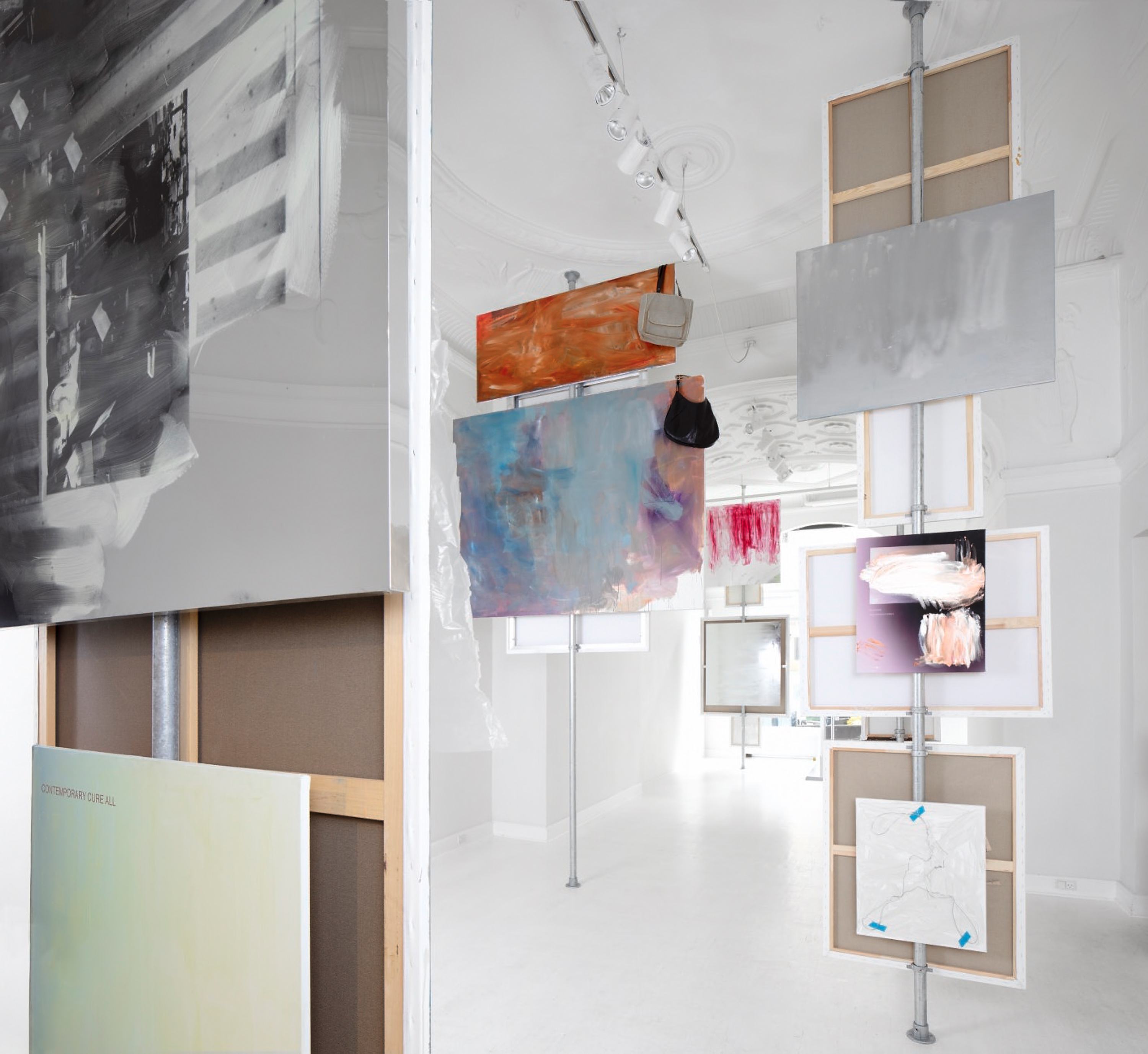 Galerie Barbara Thumm \ Peter Bonde &#8211; Pole Paintings, Martin Asbæk Gallery, Copenhagen, Denmark