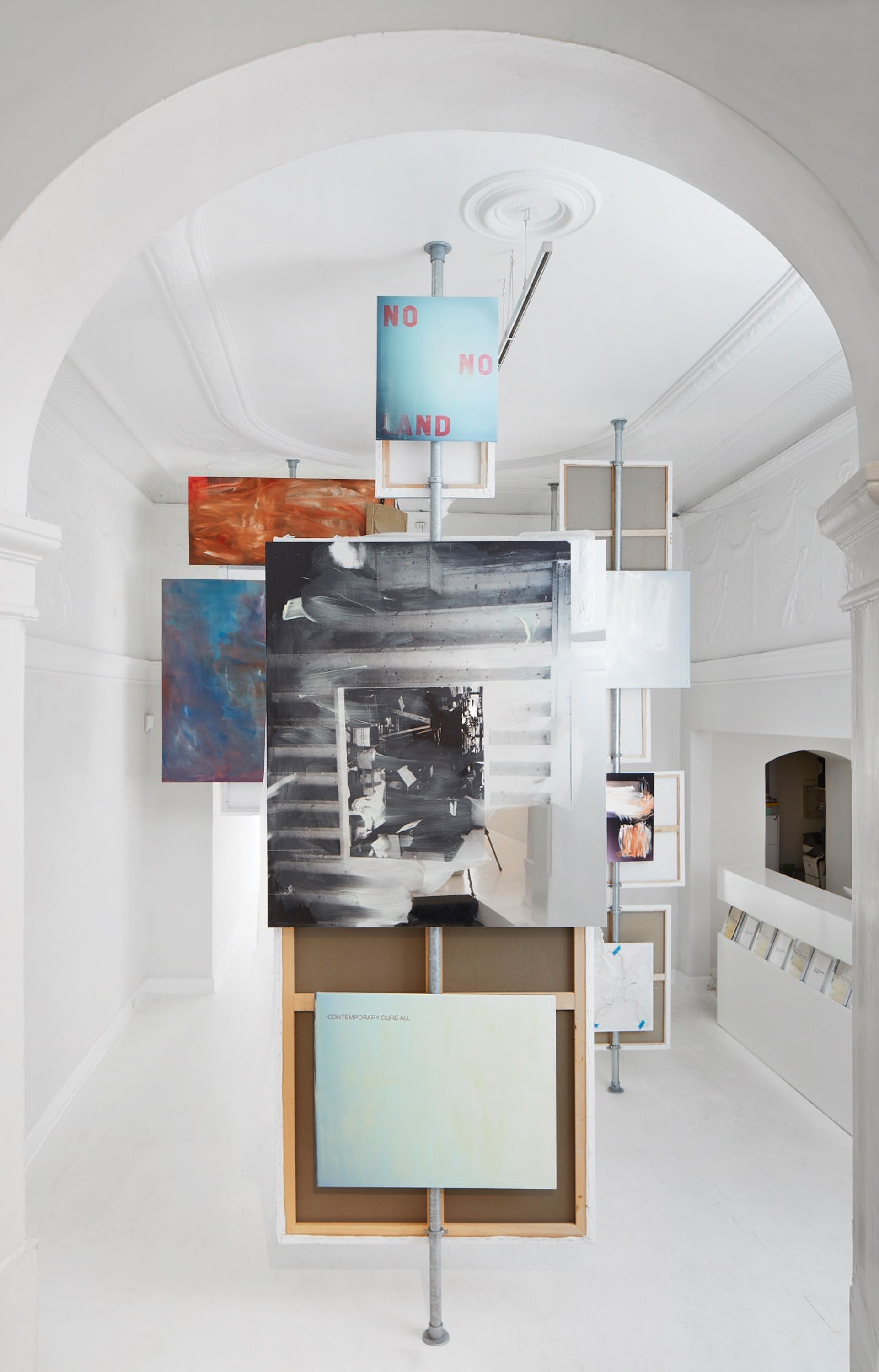 Galerie Barbara Thumm \ Peter Bonde &#8211; Pole Paintings, Martin Asbæk Gallery, Copenhagen, Denmark