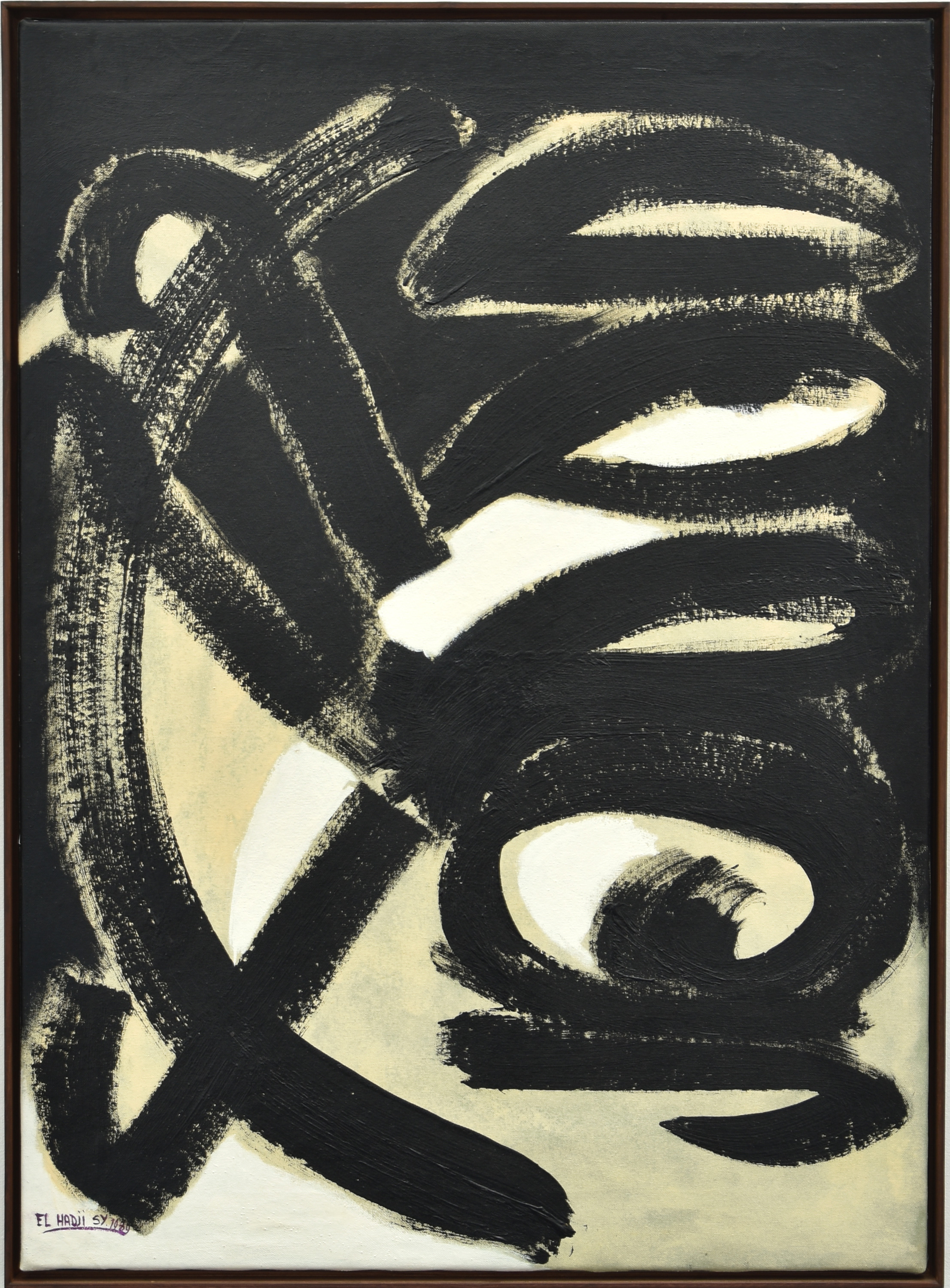 Galerie Barbara Thumm \ El Hadji Sy \ Sauterelle (1989)