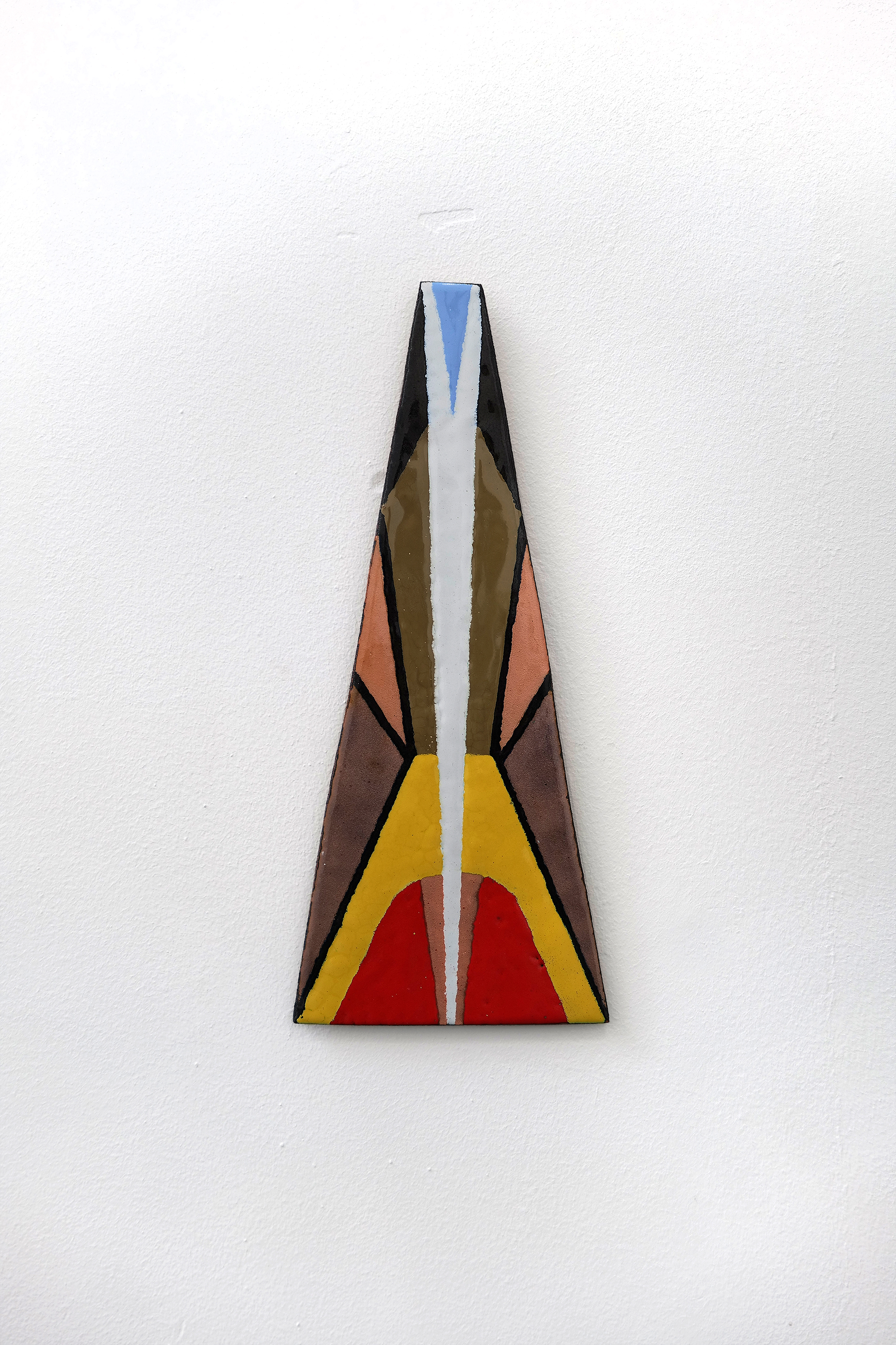 Galerie Barbara Thumm \ Anna K.E. – Cardinal Directions \ Untitled Enamel #15 (2025)