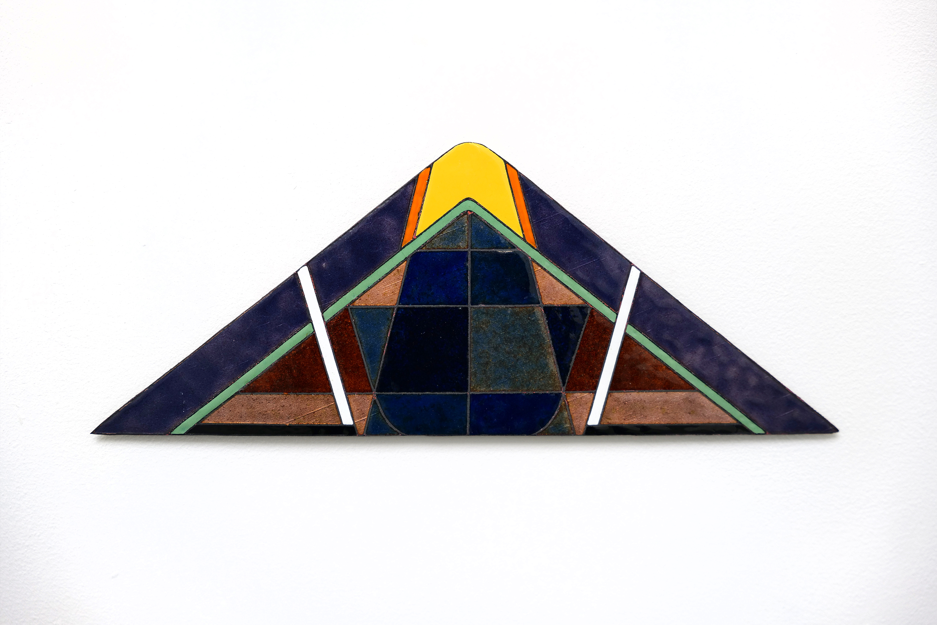 Galerie Barbara Thumm \ Anna K.E. – Cardinal Directions \ Untitled Enamel #17 (2025)