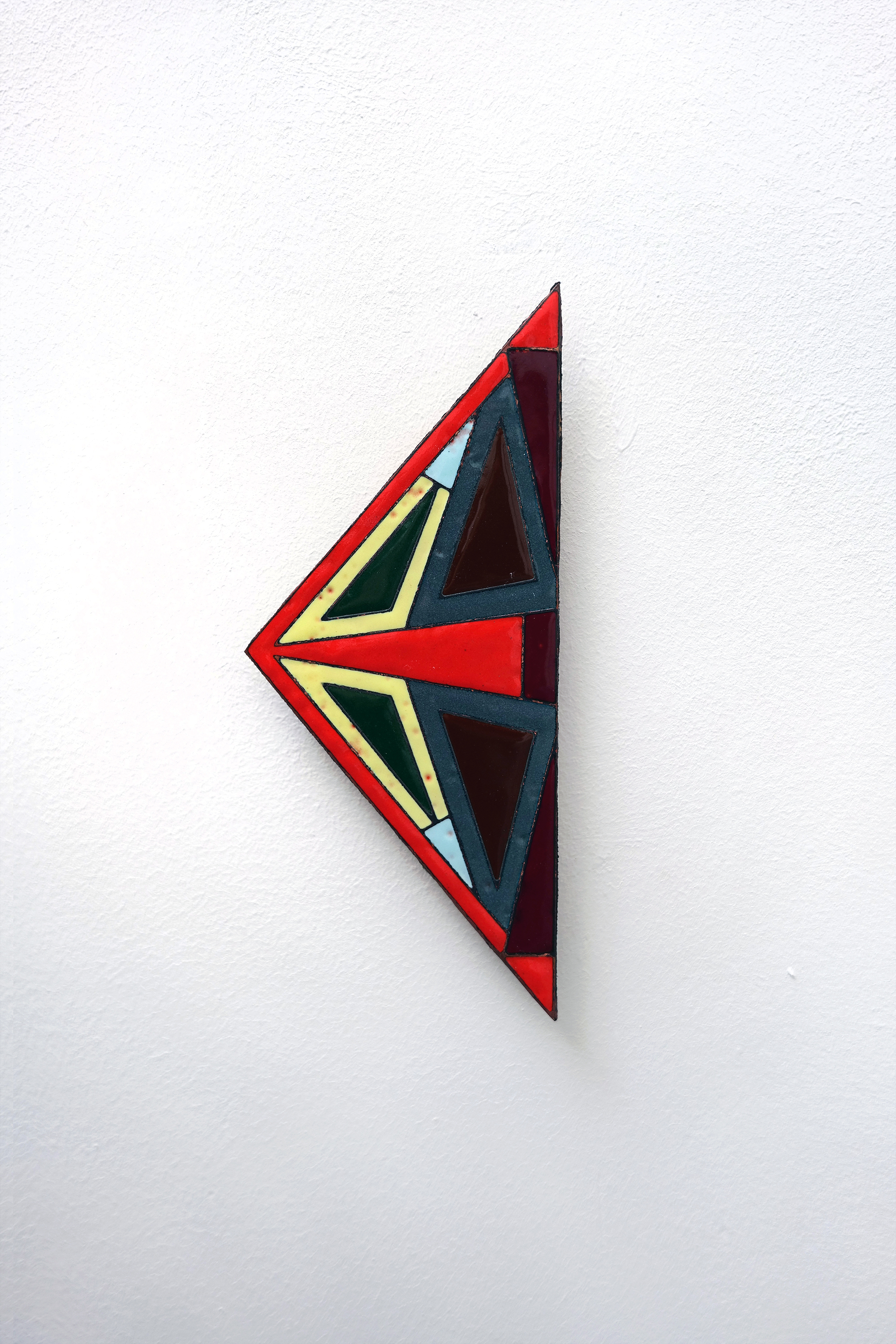 Galerie Barbara Thumm \ Anna K.E. – Cardinal Directions \ Untitled Enamel #21 (2025)