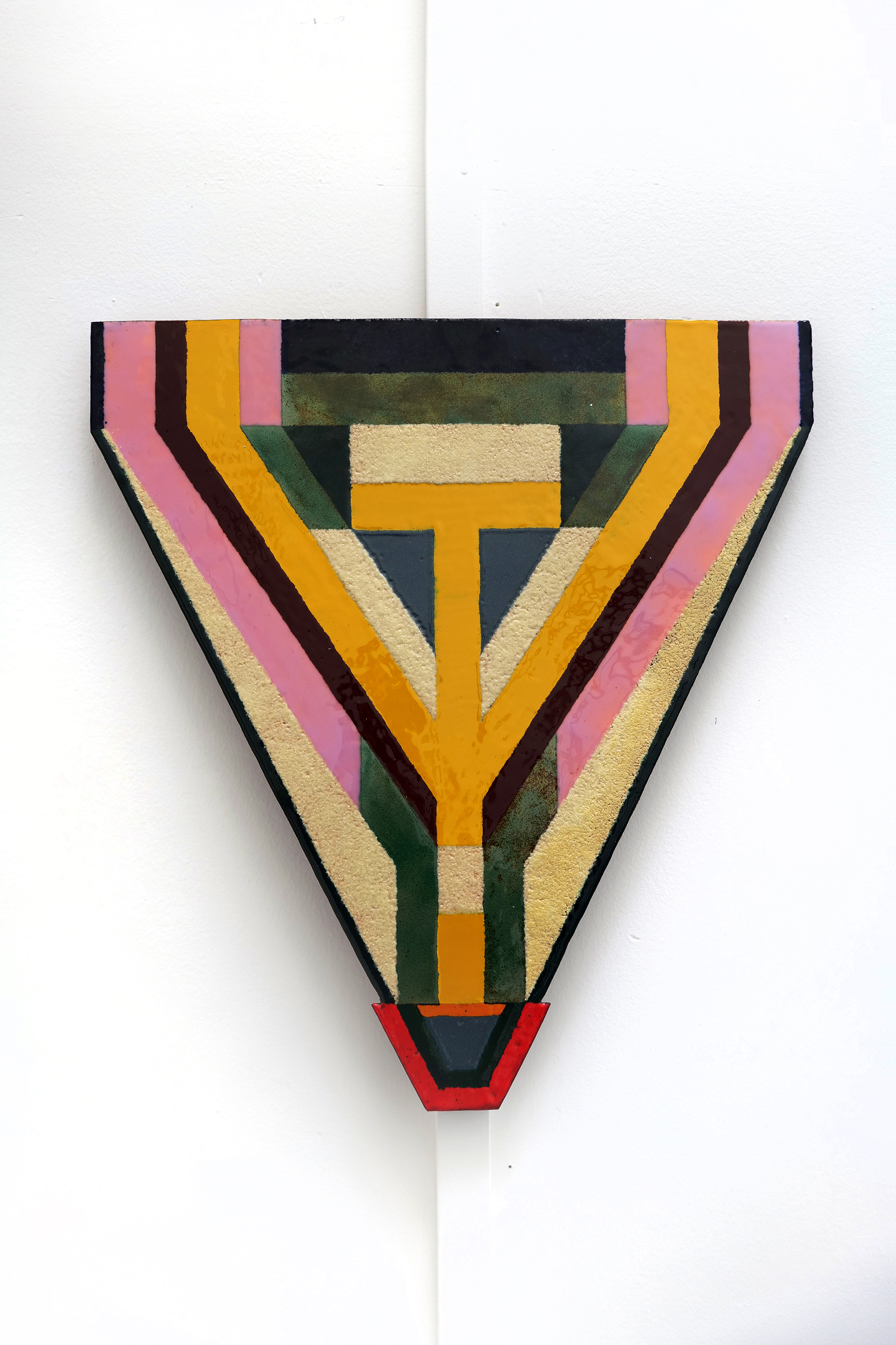 Galerie Barbara Thumm \ Anna K.E. – Cardinal Directions \ Untitled Enamel #22 (2025)