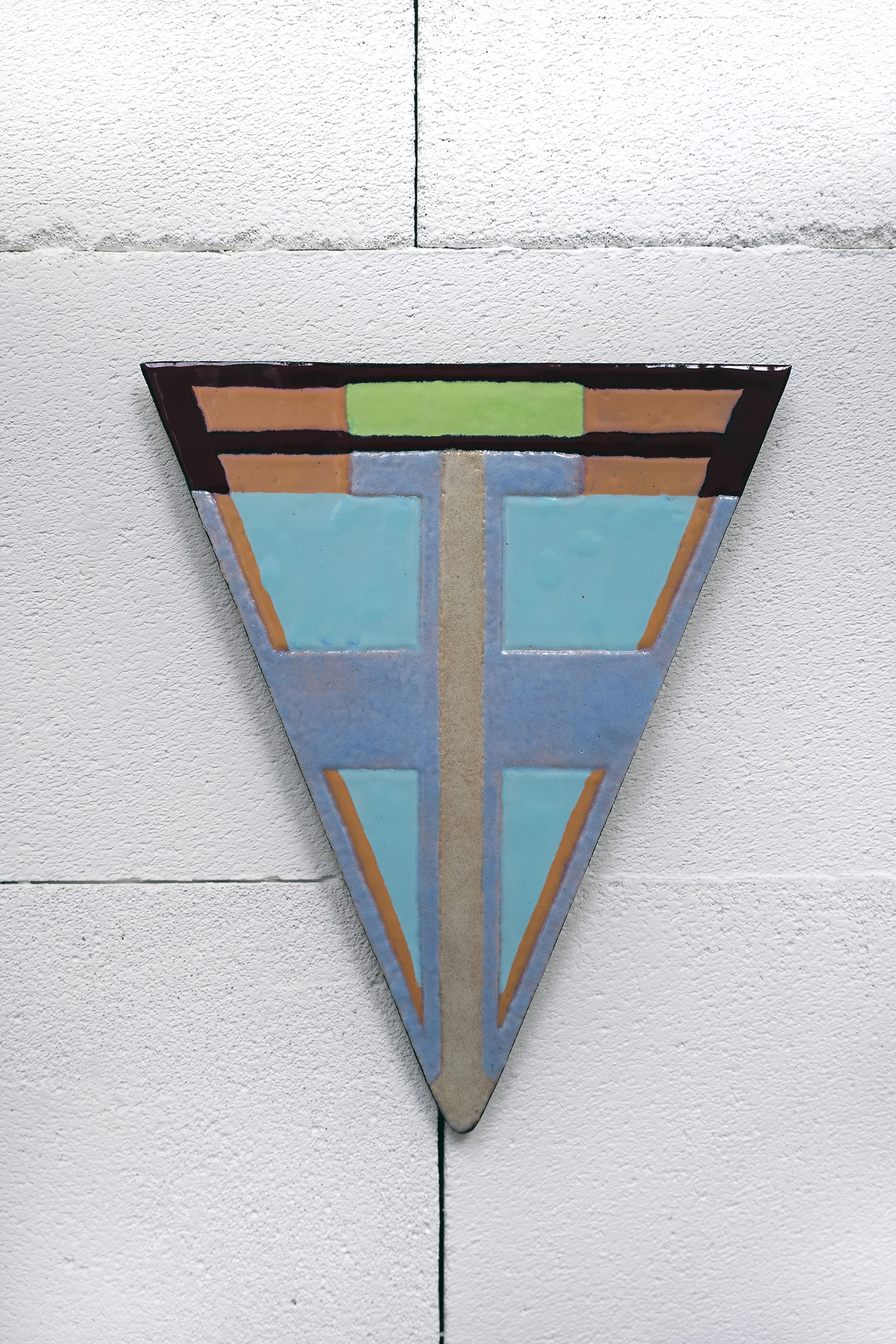 Galerie Barbara Thumm \ Anna K.E. – Cardinal Directions \ Untitled Enamel #24 (2025)