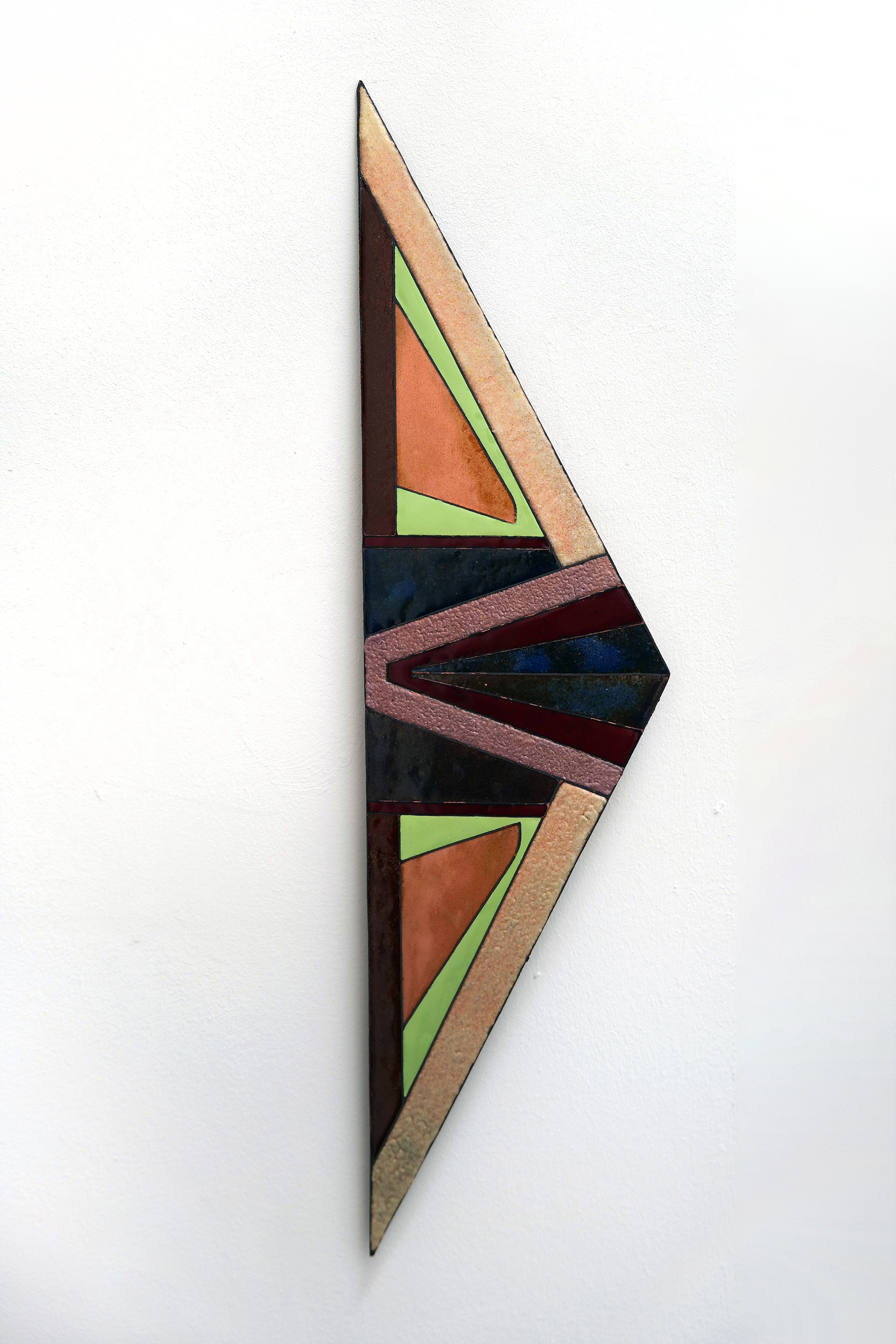 Galerie Barbara Thumm \ Anna K.E. – Cardinal Directions \ Untitled Enamel #27 (2025)