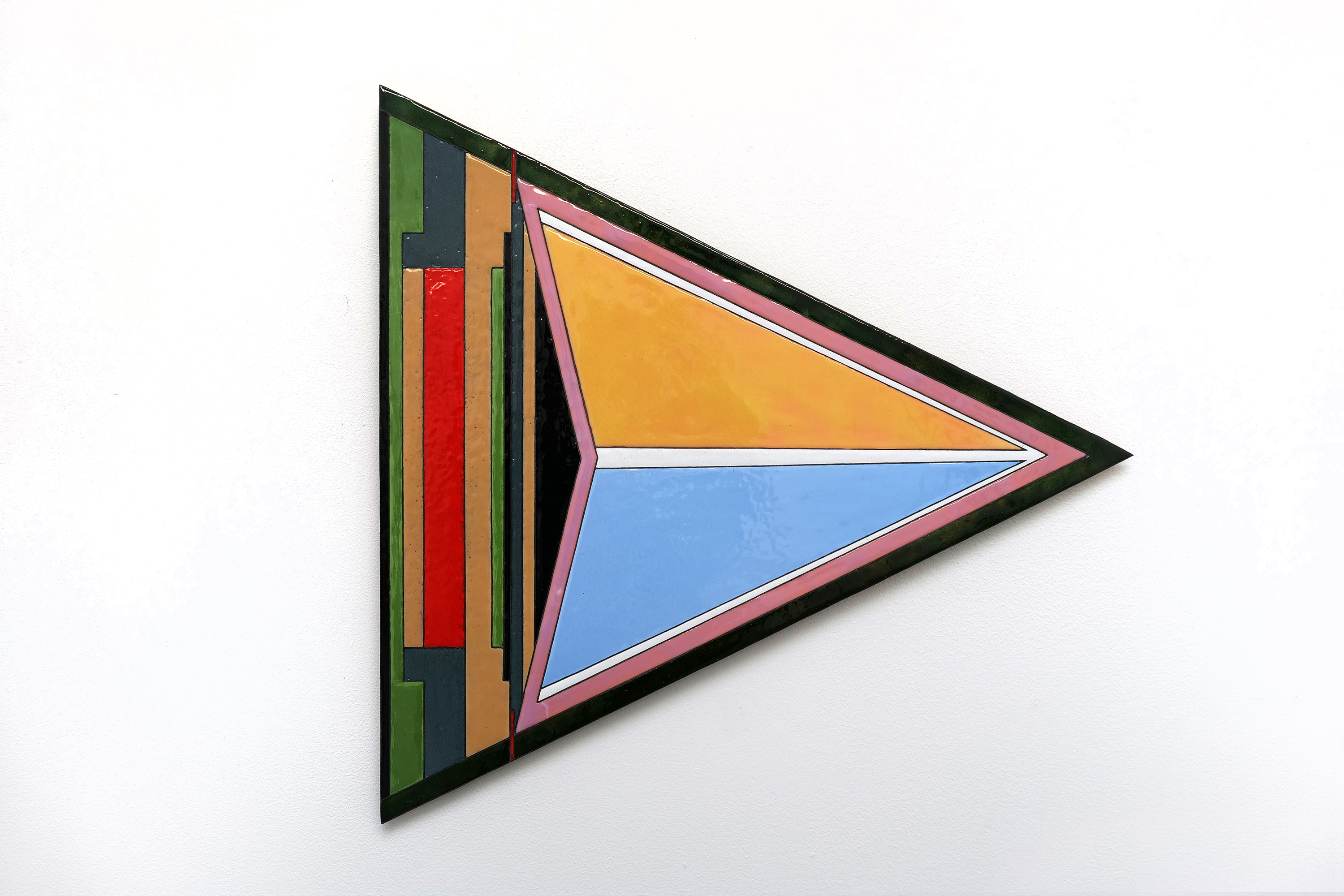 Galerie Barbara Thumm \ Anna K.E. – Cardinal Directions \ Untitled Enamel #5 (2024)