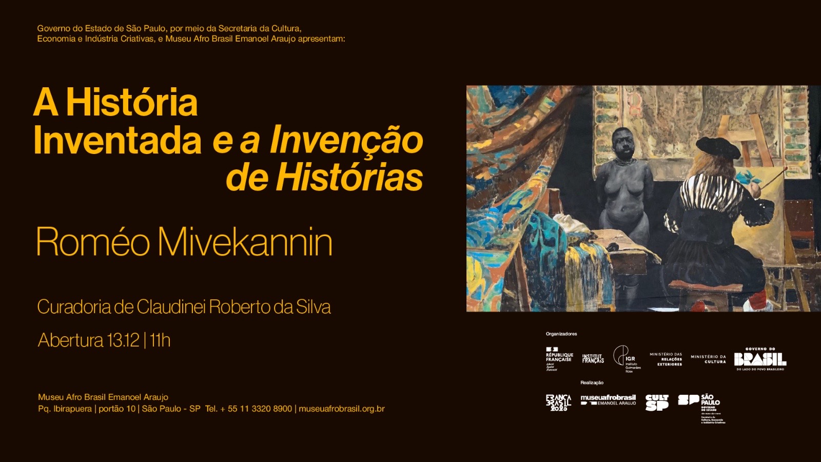 Galerie Barbara Thumm \ Roméo Mivekannin – A História Inventada e a Invenção de Histórias, São Paulo